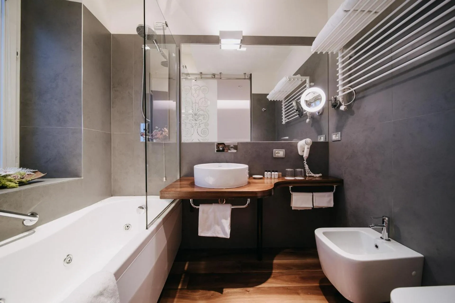 Bathroom in Hotel Vis à Vis