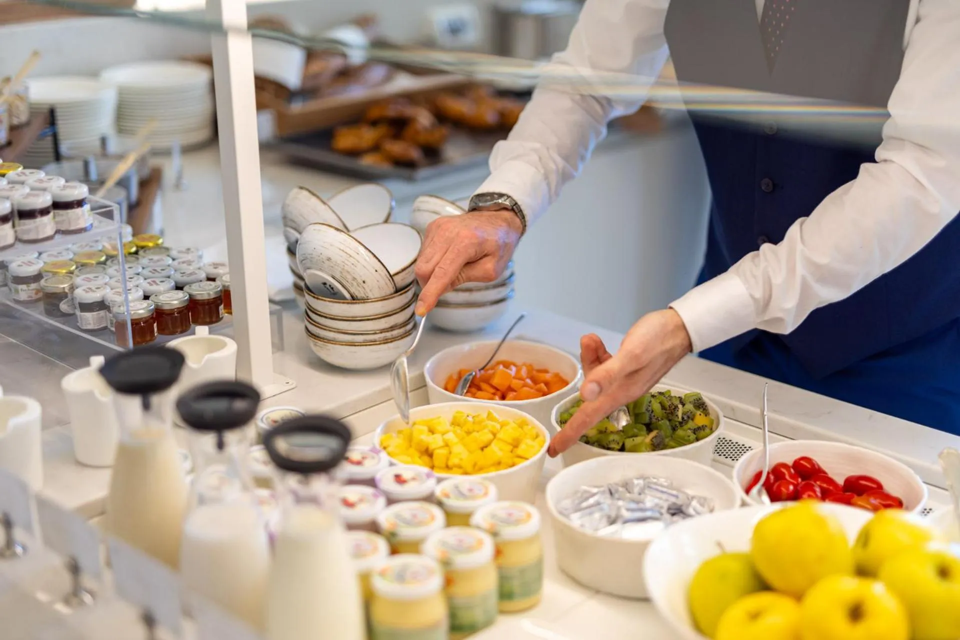 Breakfast in Hotel Vis à Vis