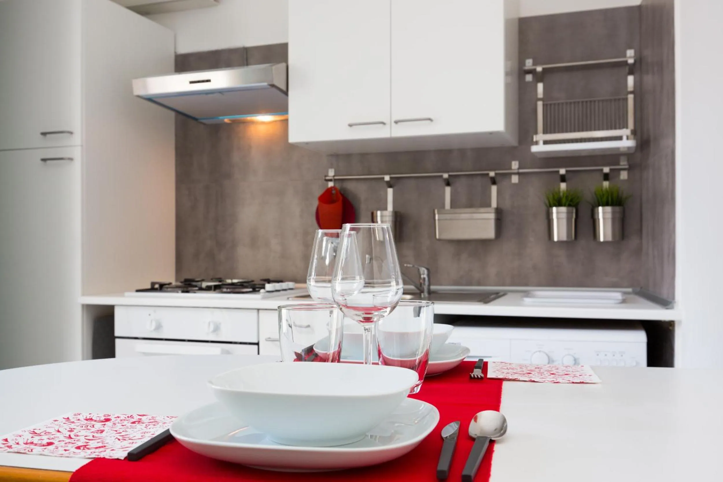 Kitchen or kitchenette in Niclas Luxury Apartments EUR