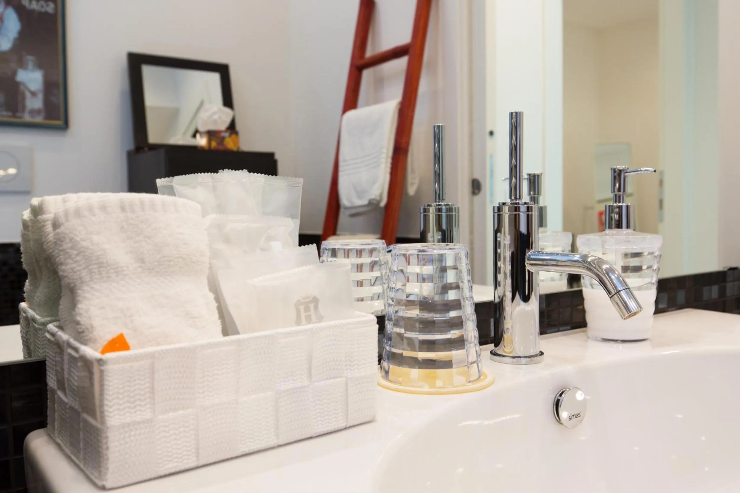 Bathroom in Niclas Luxury Apartments EUR