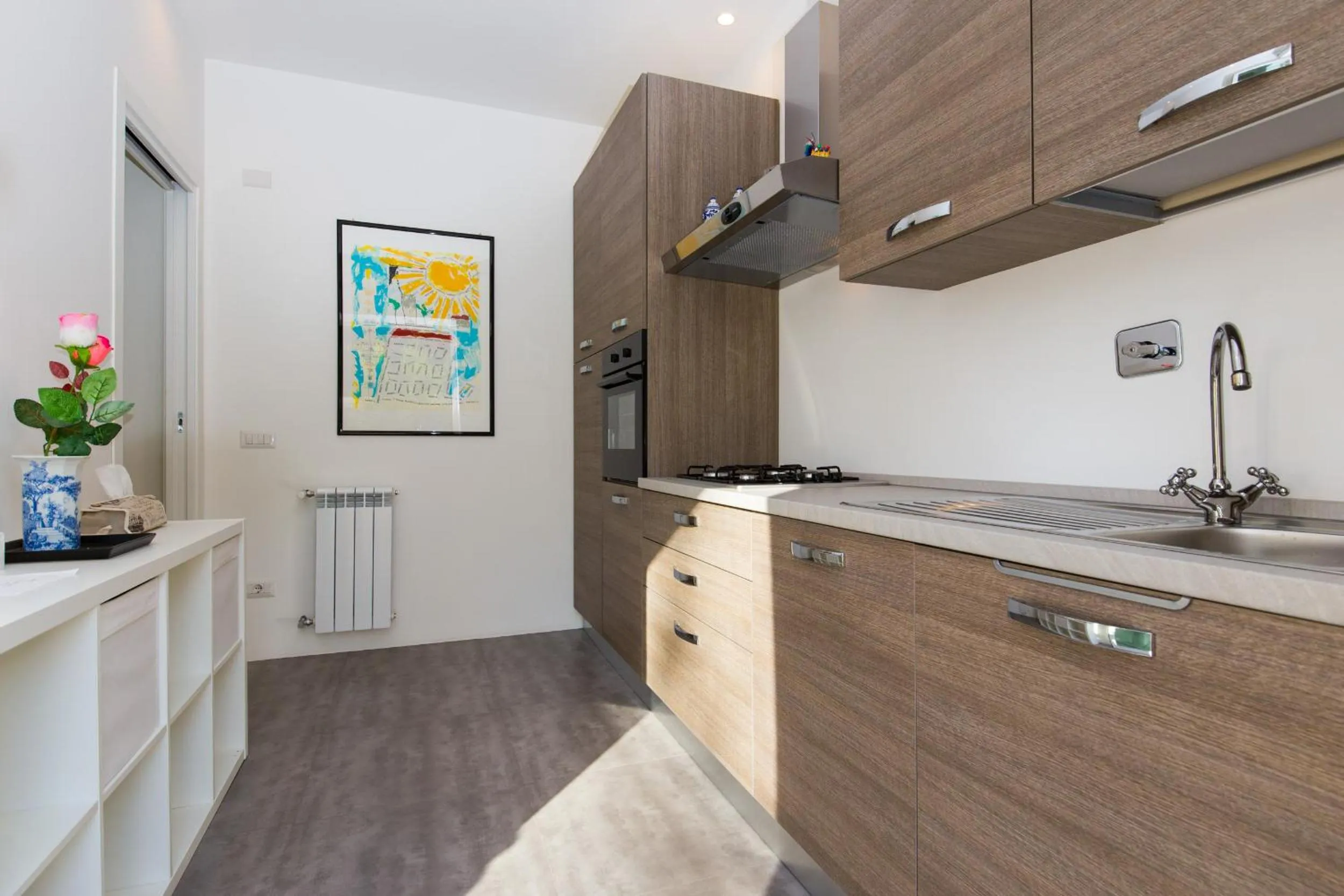 Kitchen or kitchenette in Niclas Luxury Apartments EUR