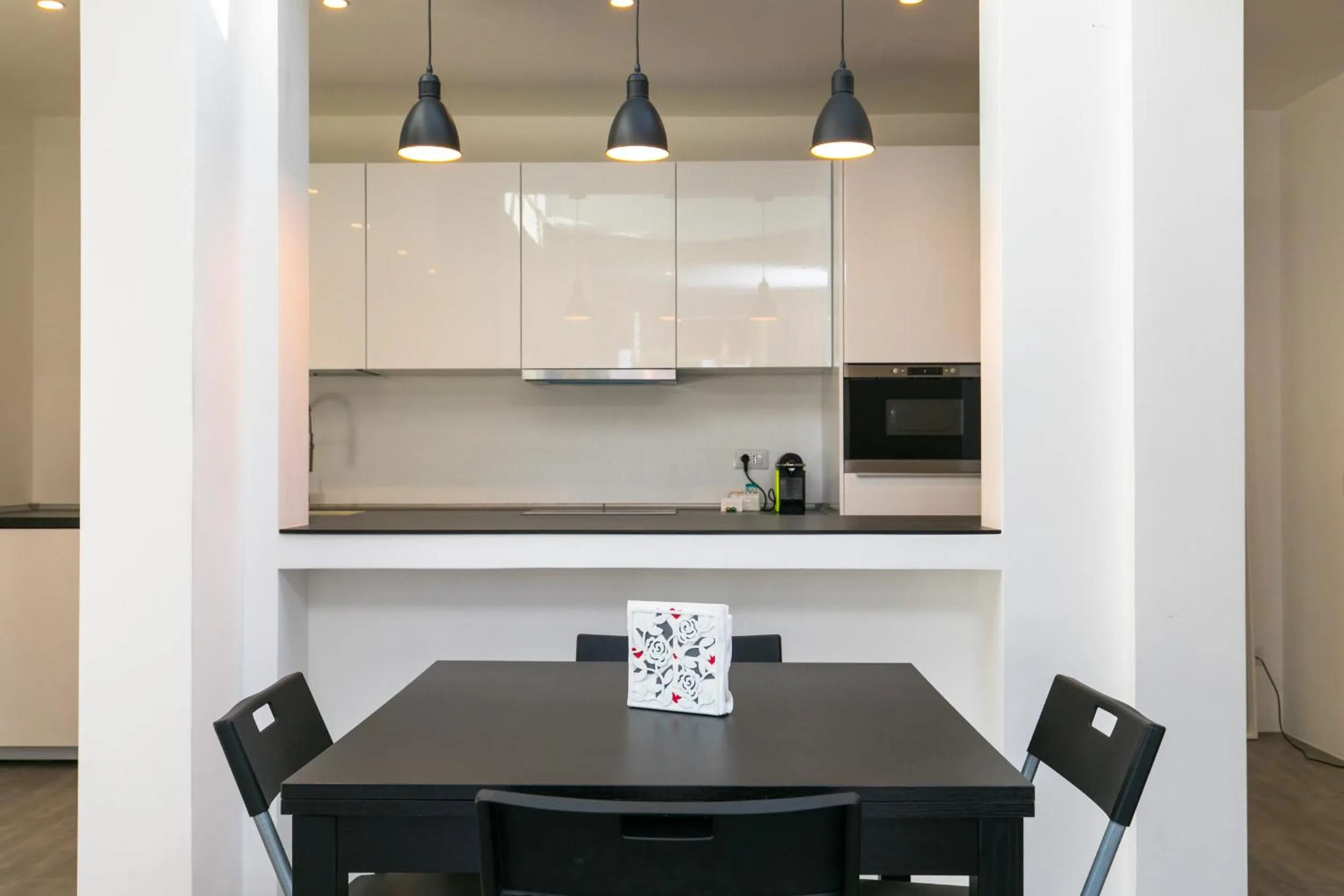 Kitchen or kitchenette in Niclas Luxury Apartments EUR