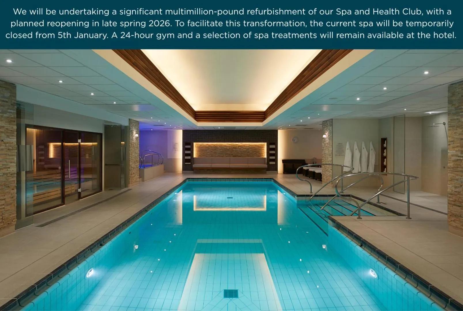 Swimming pool in The Landmark London