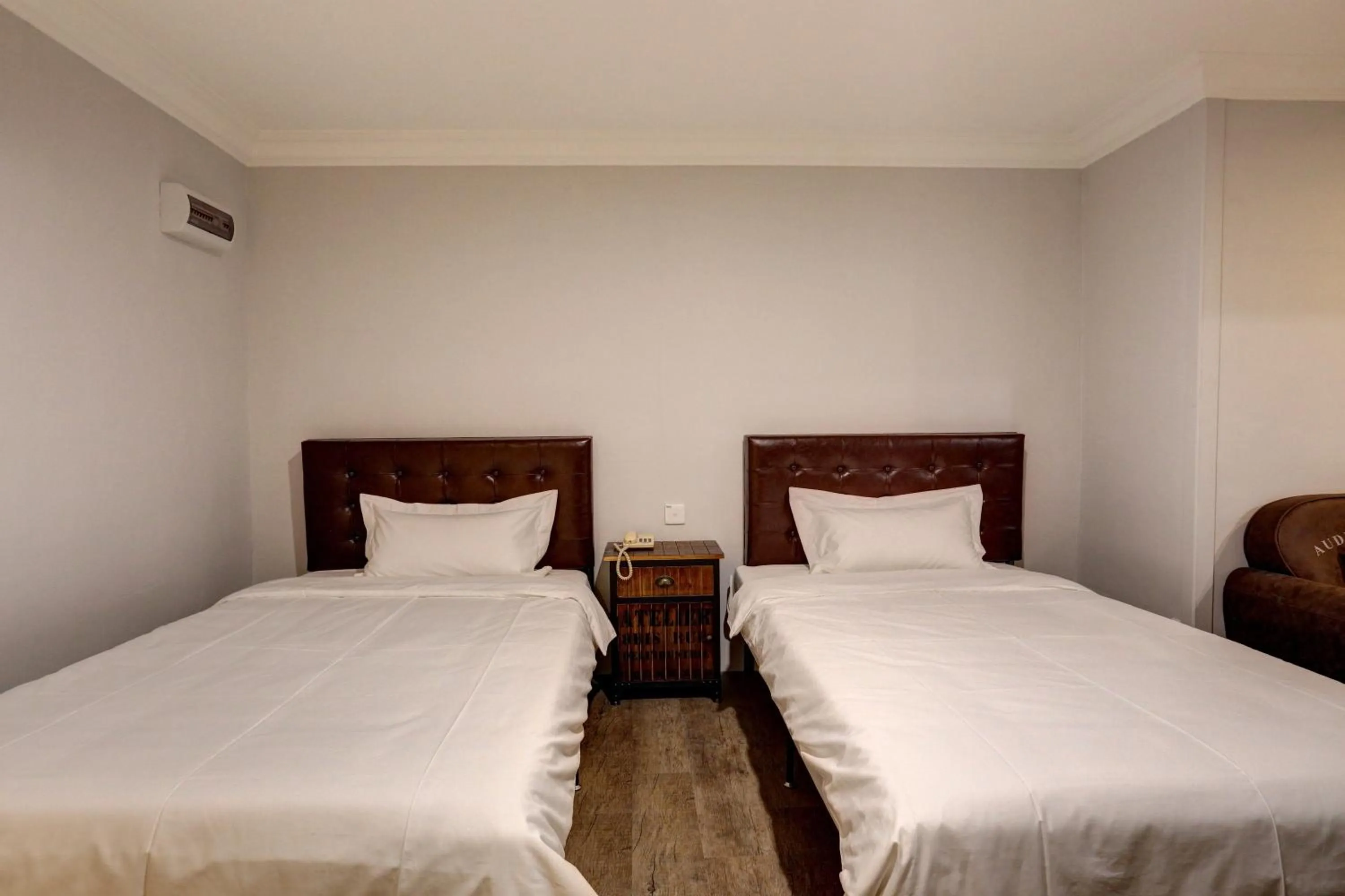 Bed in Hotel Kristal