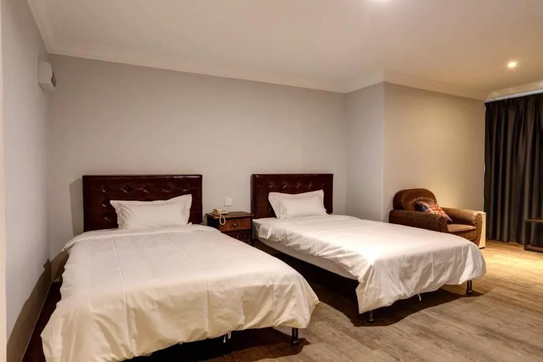 Bed in Hotel Kristal