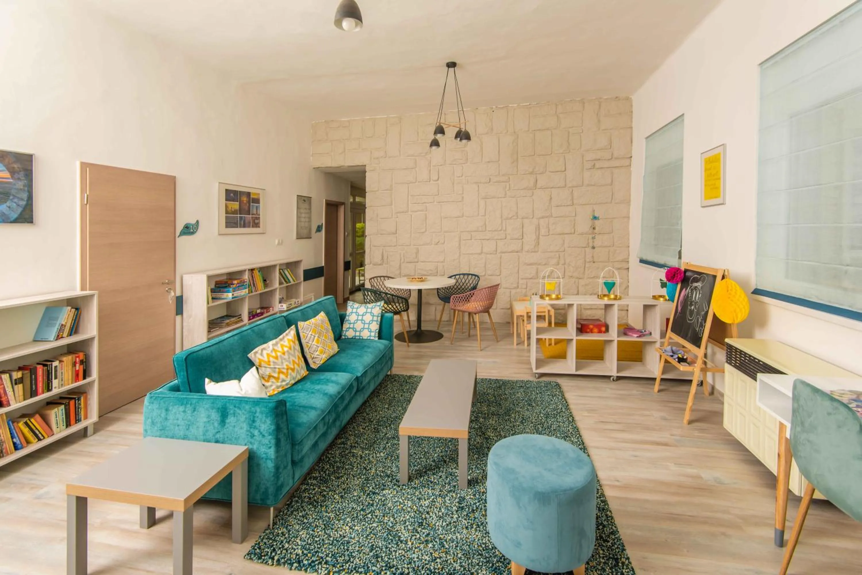 Living room in Magaspart Panzió