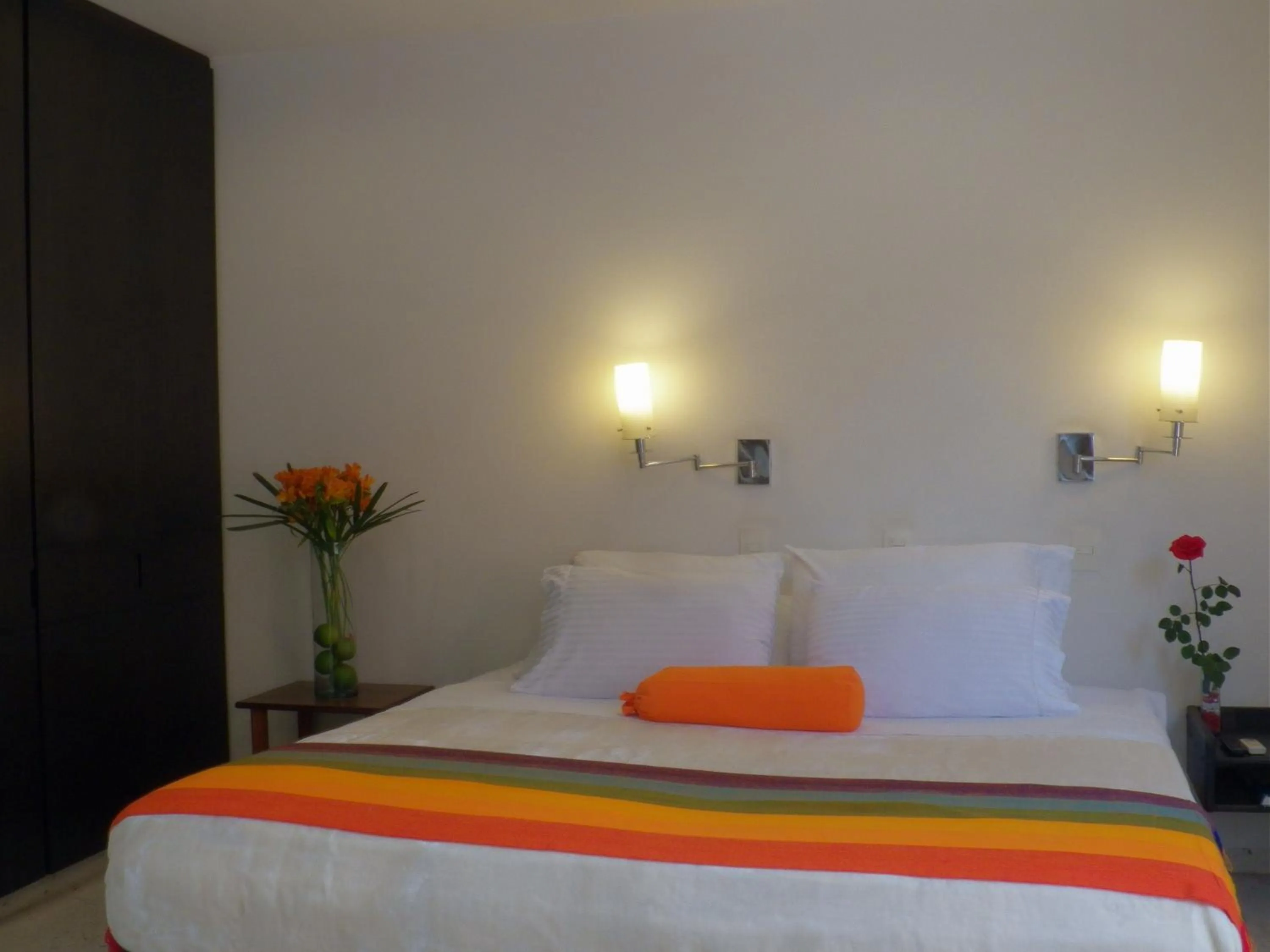 Bedroom, Bed in Hotel Casa Santa Monica Norte