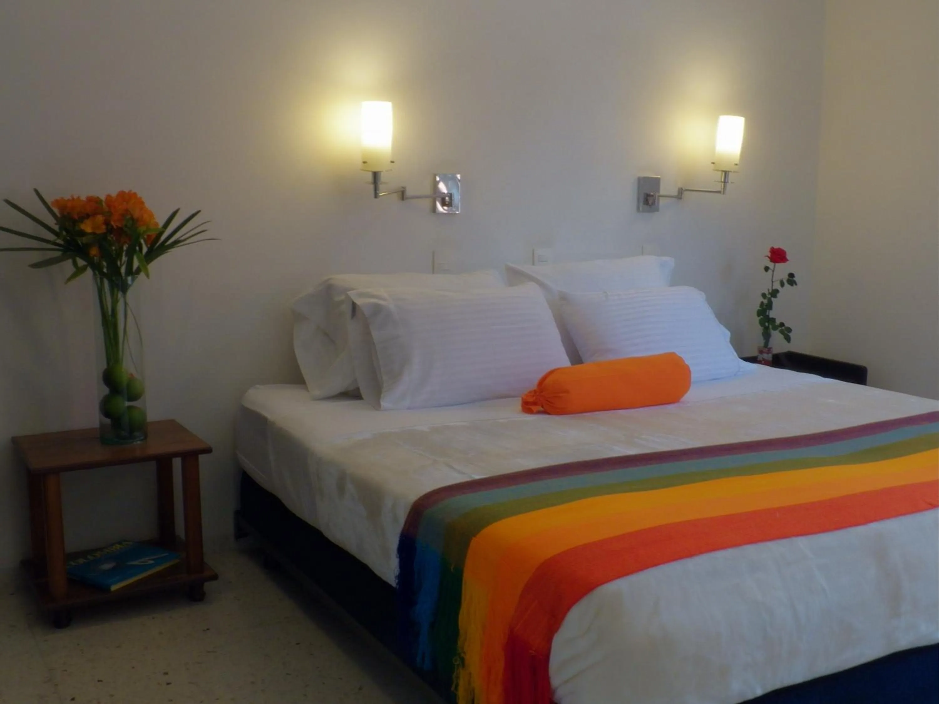 Bedroom, Bed in Hotel Casa Santa Monica Norte