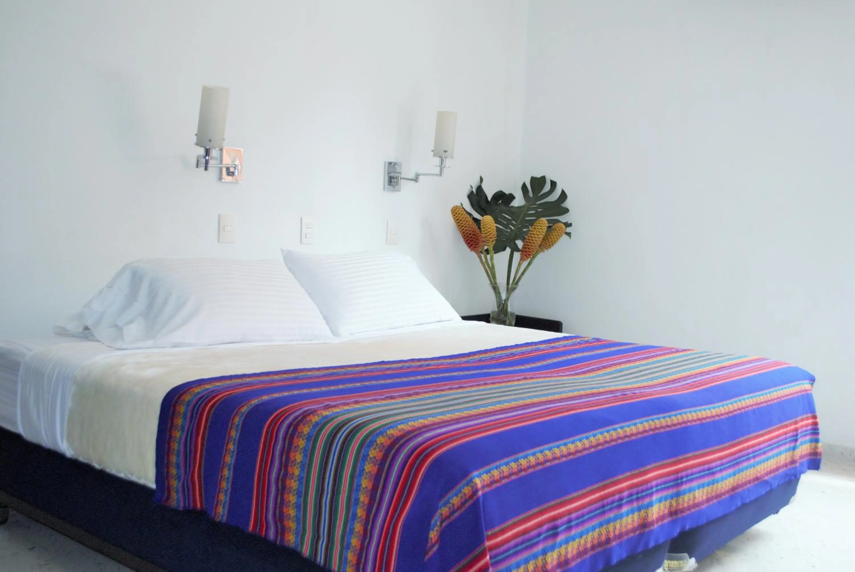 Bedroom, Bed in Hotel Casa Santa Monica Norte