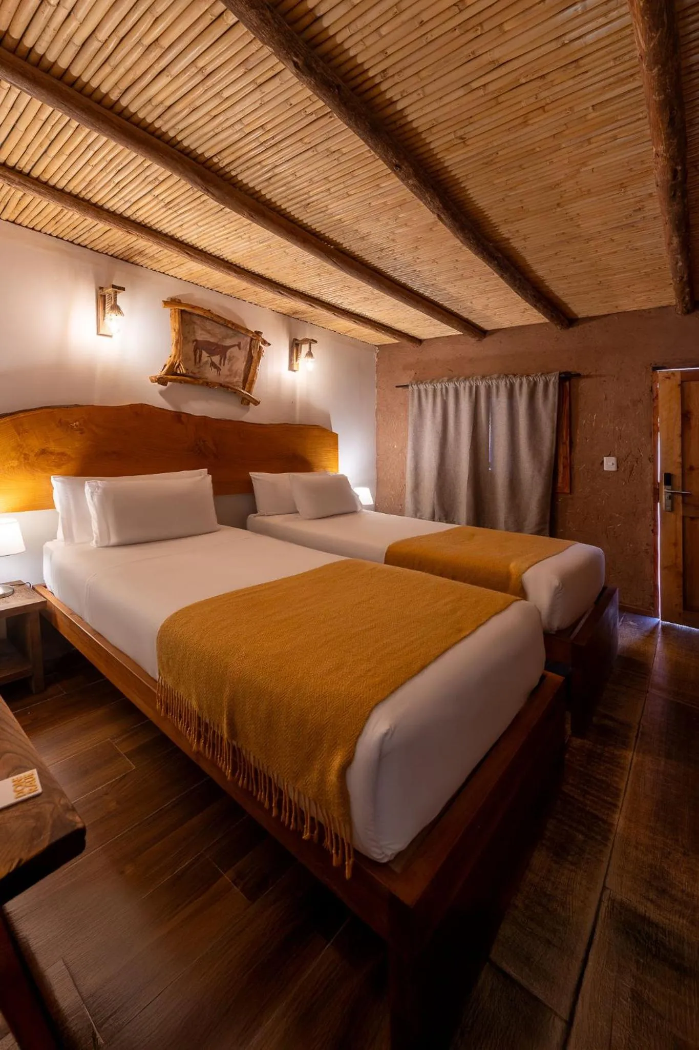 Bed in Hotel Don Raul