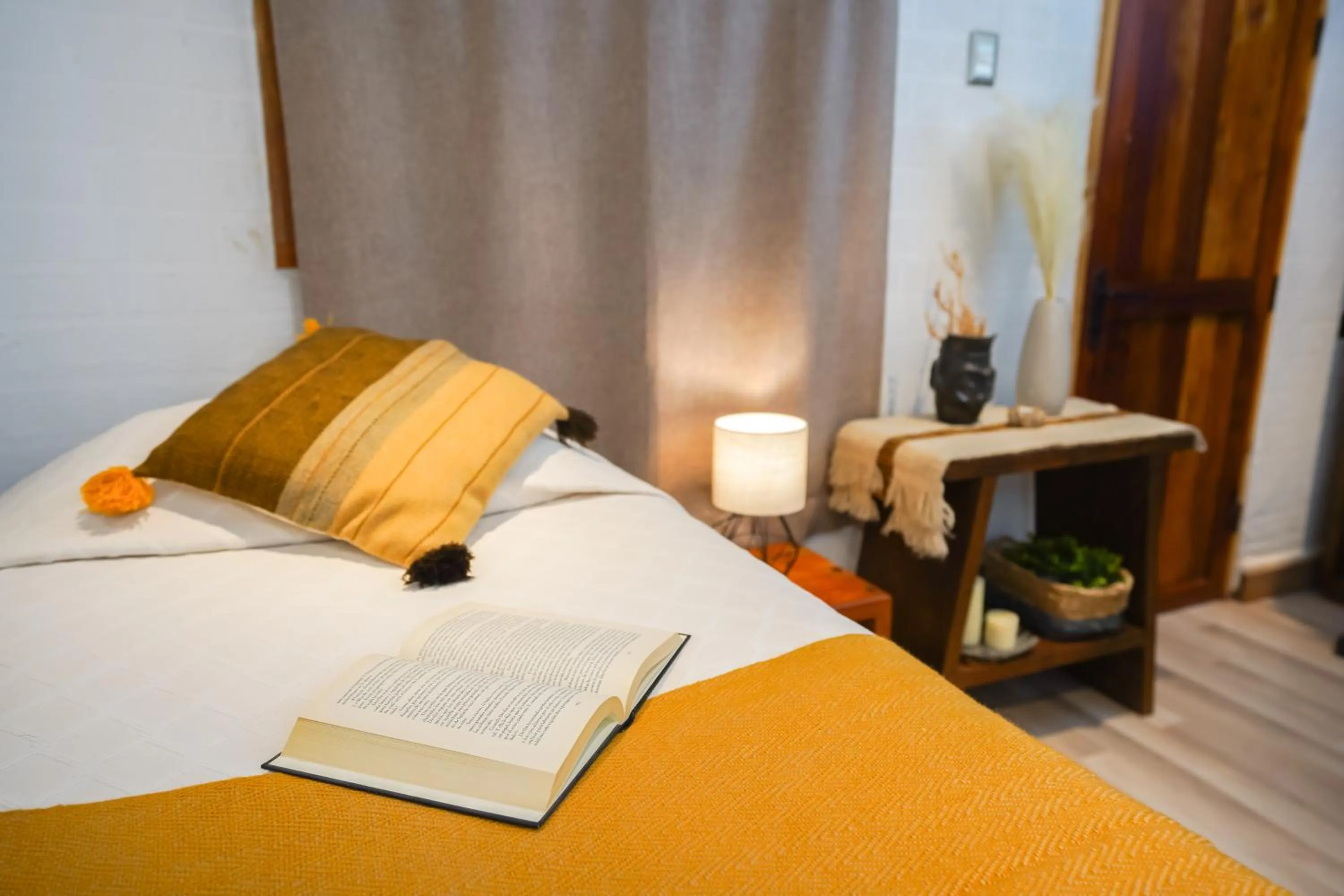 Bed in Hotel Don Raul