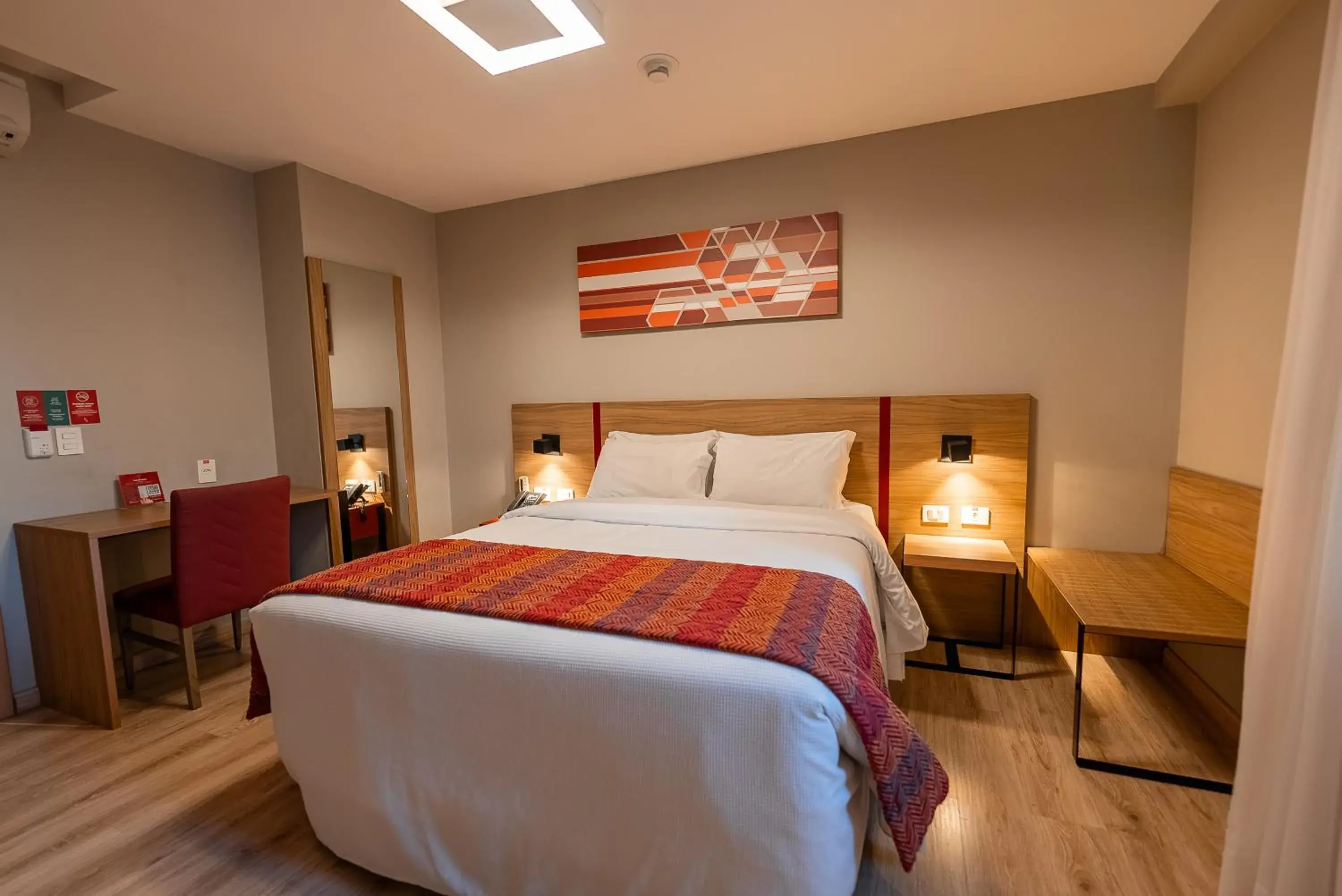 Bedroom, Bed in Hotel Laghetto Stilo Higienópolis Bedroom, Bed in Hotel Laghetto Stilo Higienópolis