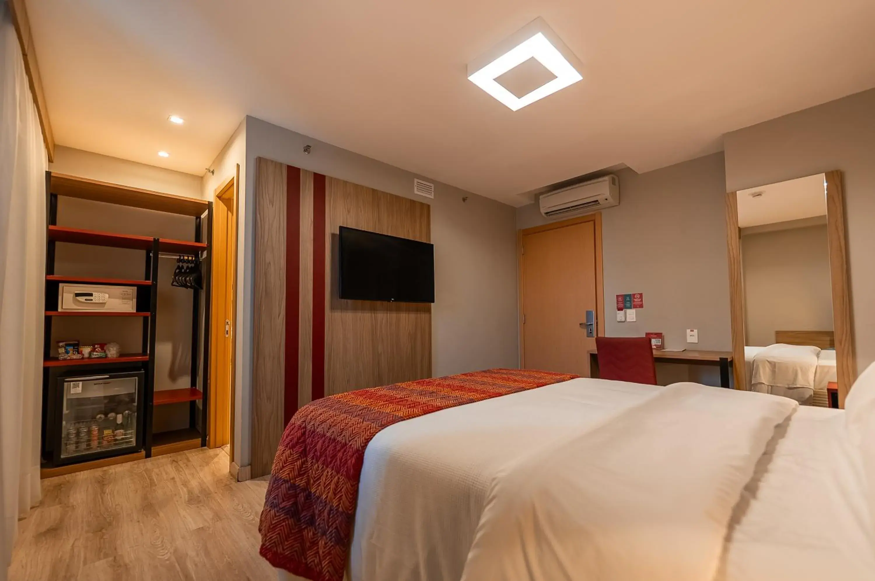 Bedroom, Bed in Hotel Laghetto Stilo Higienópolis Bedroom, Bed in Hotel Laghetto Stilo Higienópolis