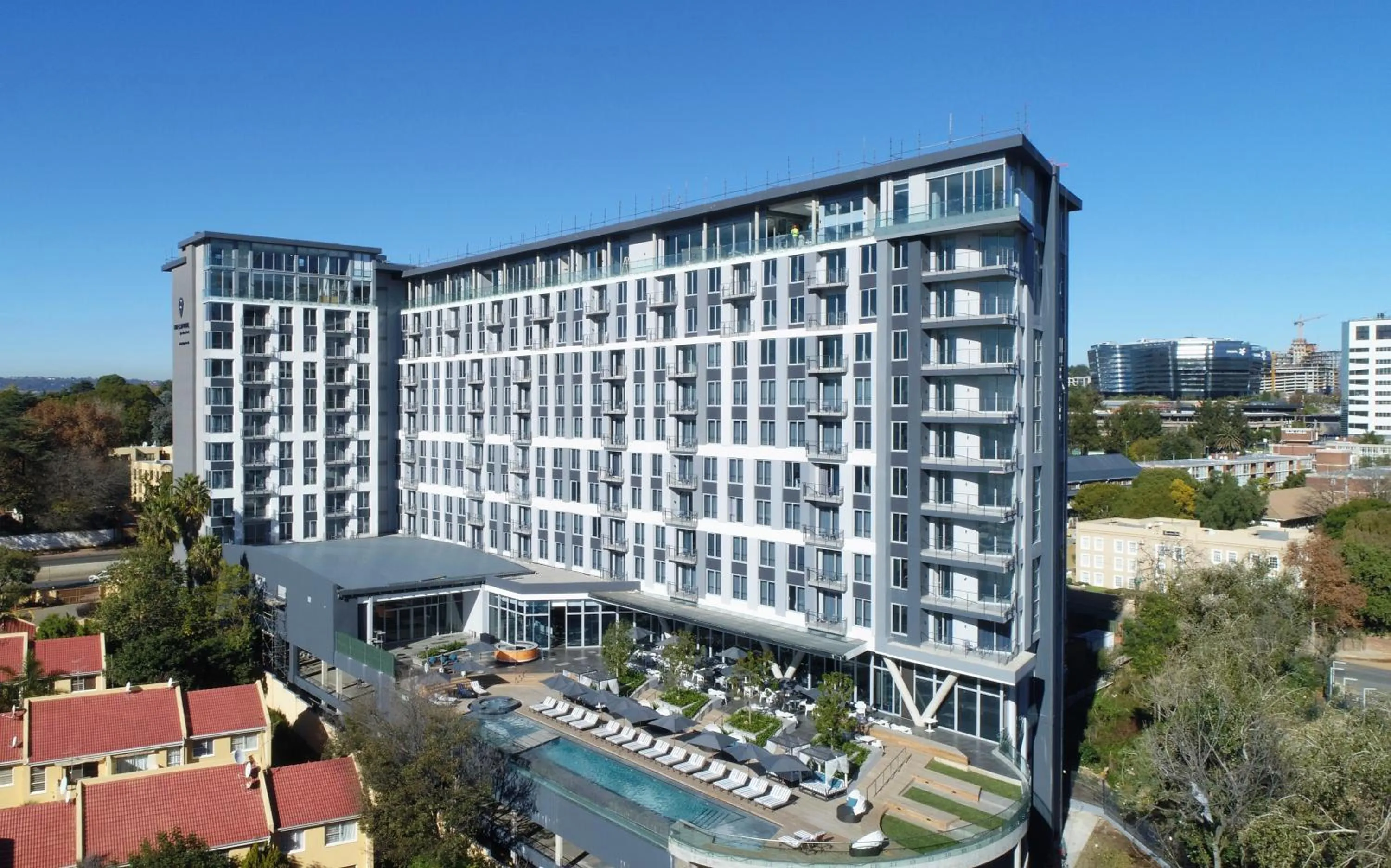 Property building in The Capital on the Park