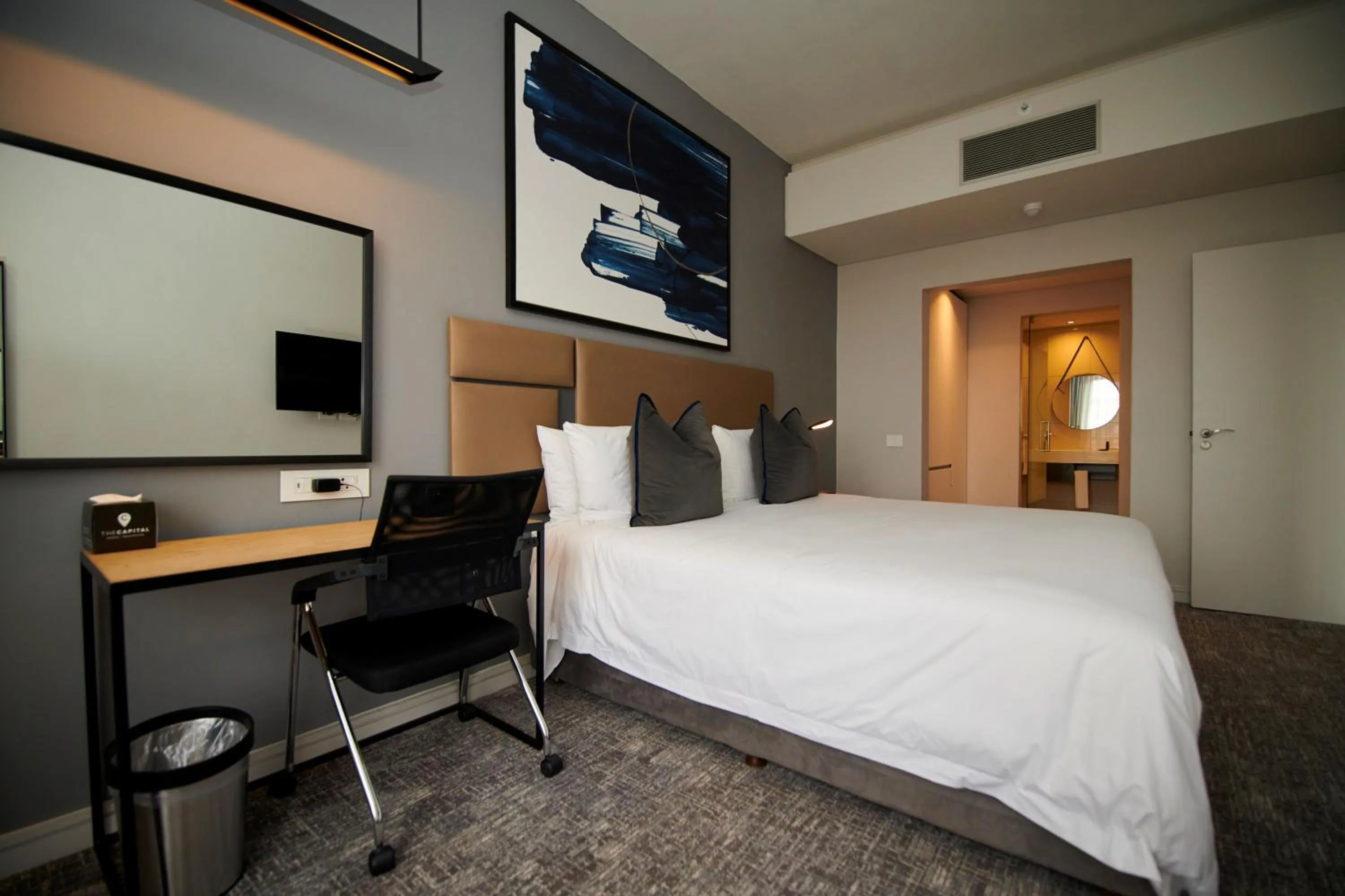 Bedroom, Bed in The Capital on the Park