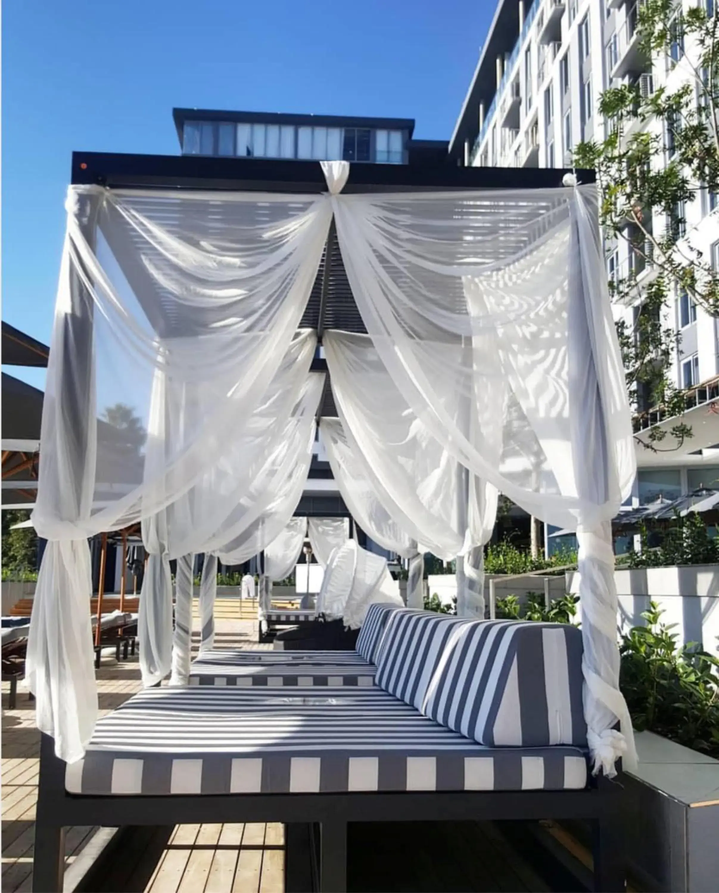 sunbed in The Capital on the Park sunbed in The Capital on the Park