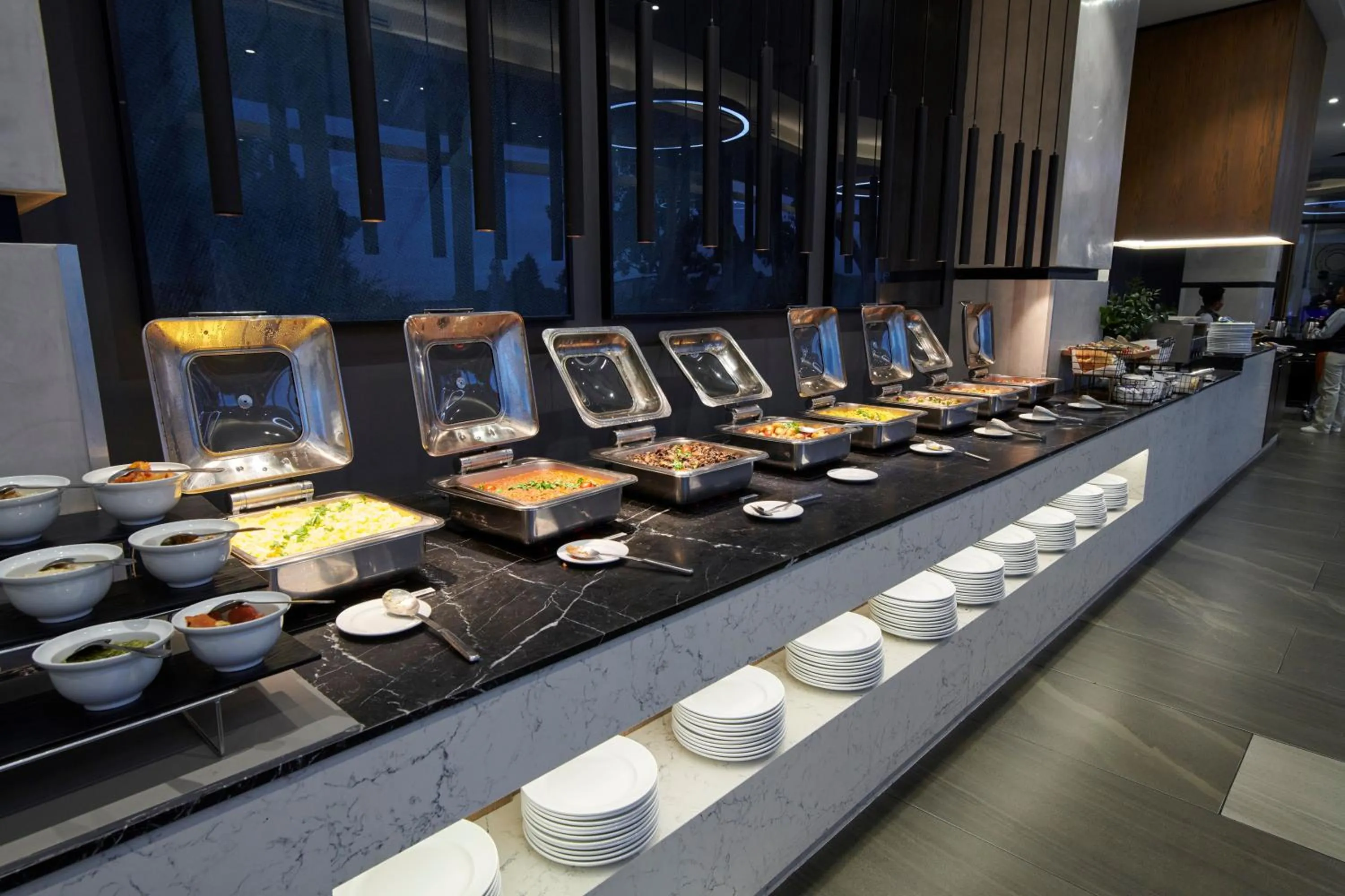 Buffet breakfast in The Capital on the Park