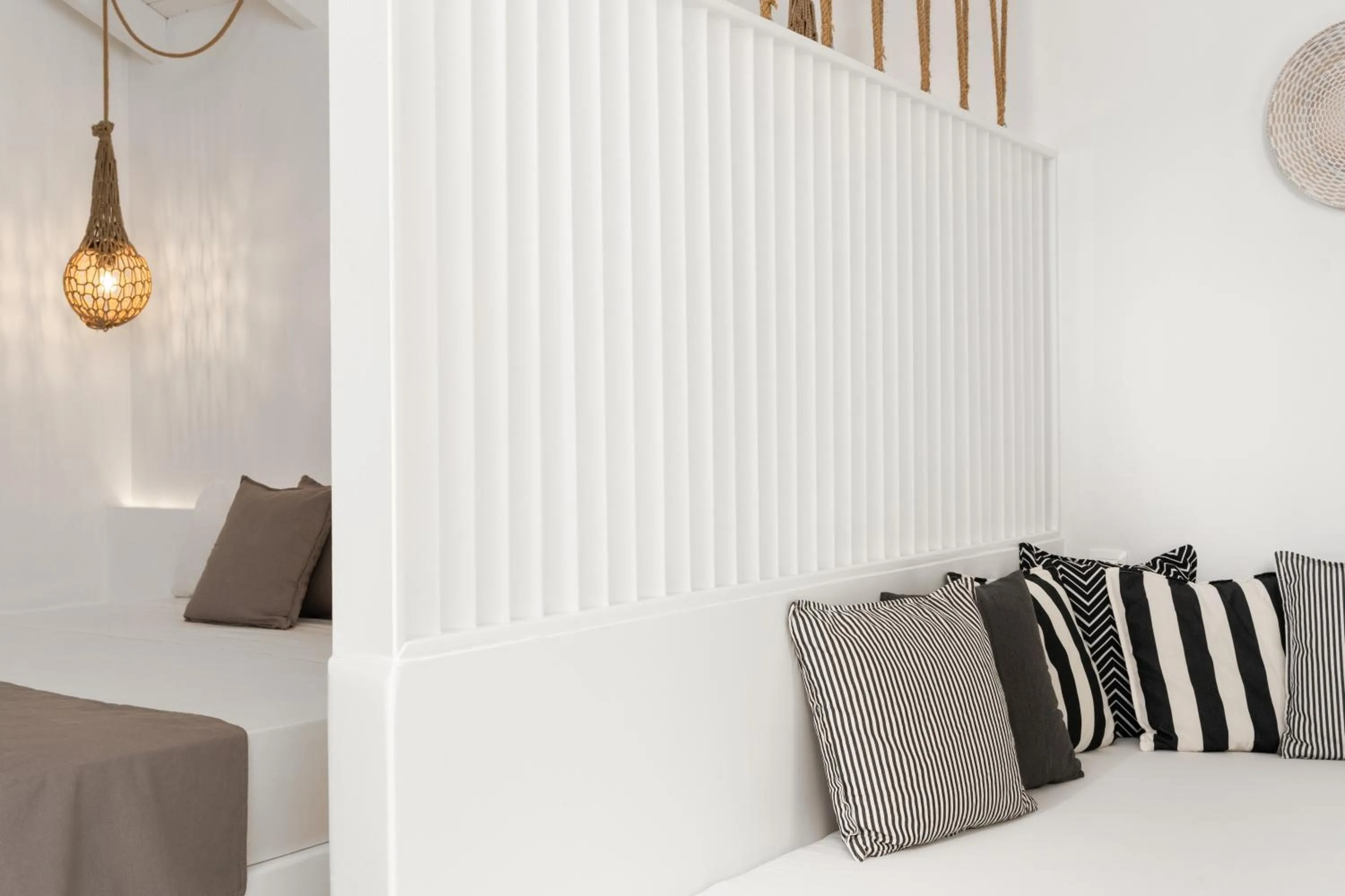 Bedroom, Bed in Mr and Mrs White Corfu Couples Retreat Adults Only