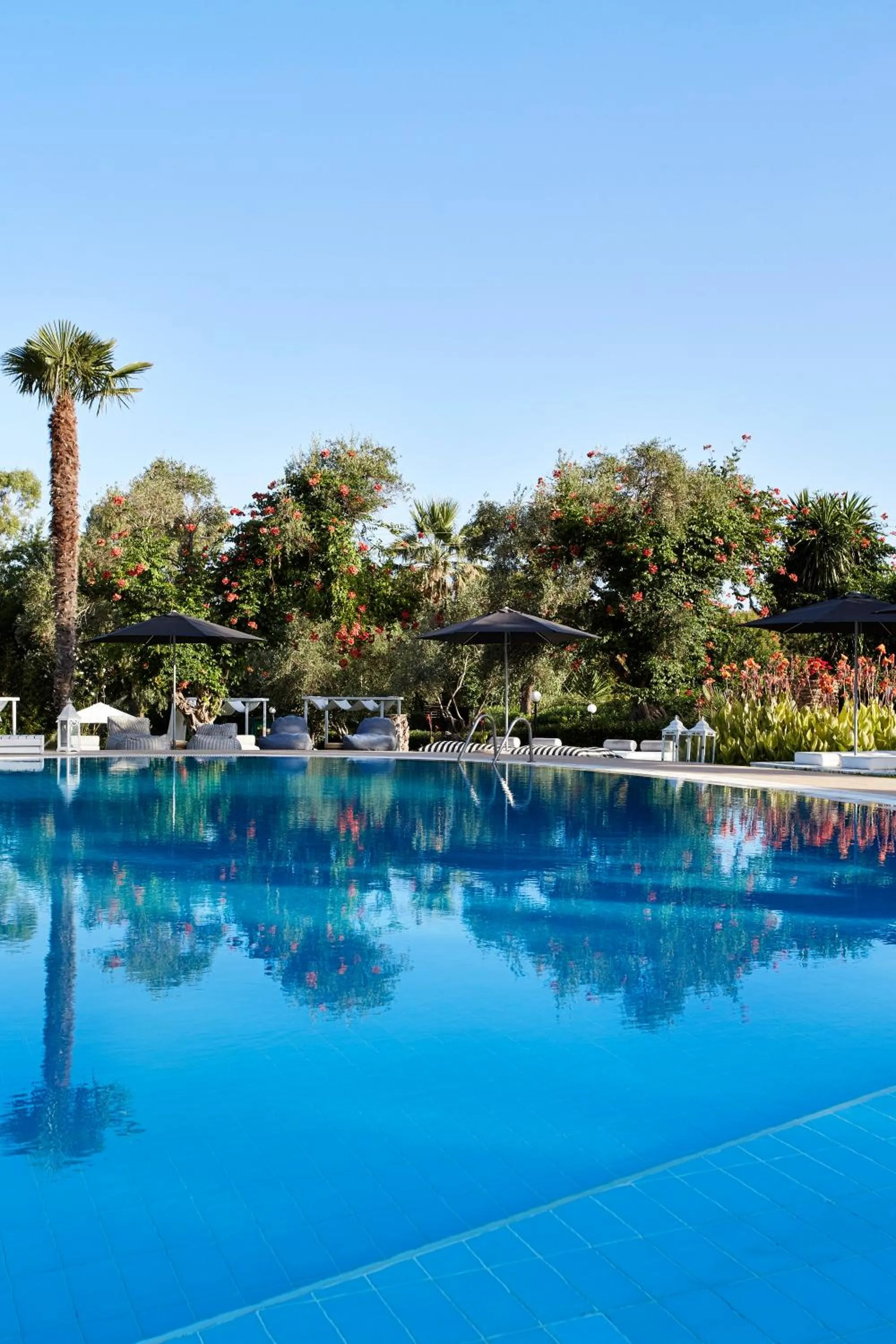 Swimming pool in Mr and Mrs White Corfu Couples Retreat Adults Only
