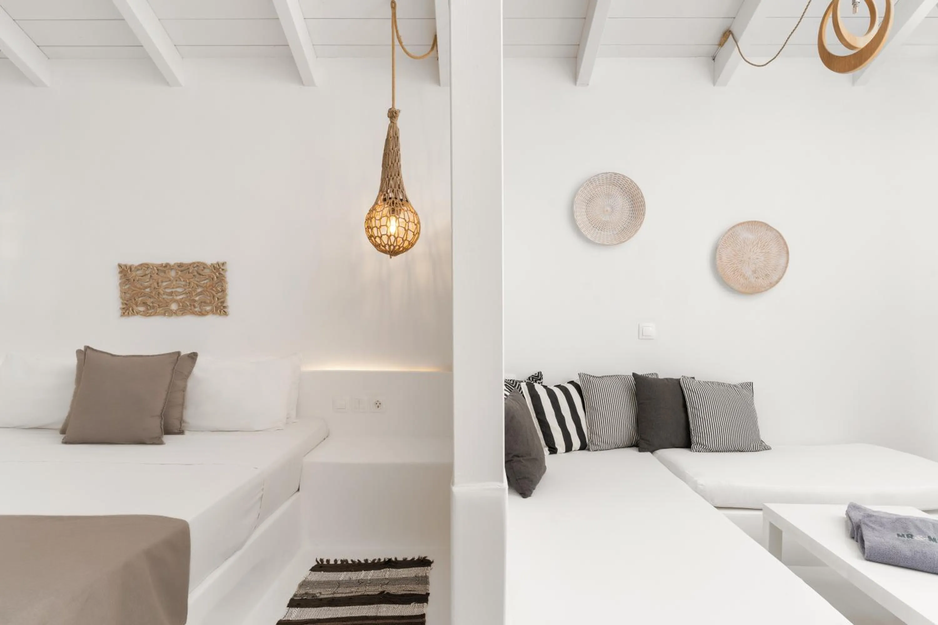 Bedroom, Bed in Mr and Mrs White Corfu Couples Retreat Adults Only