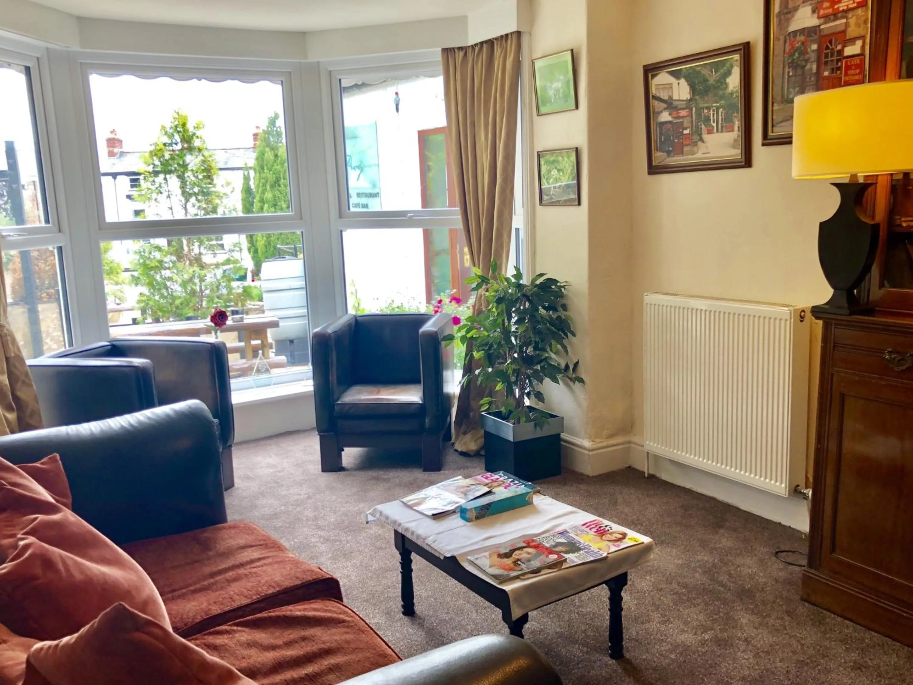 Living room in The Priory