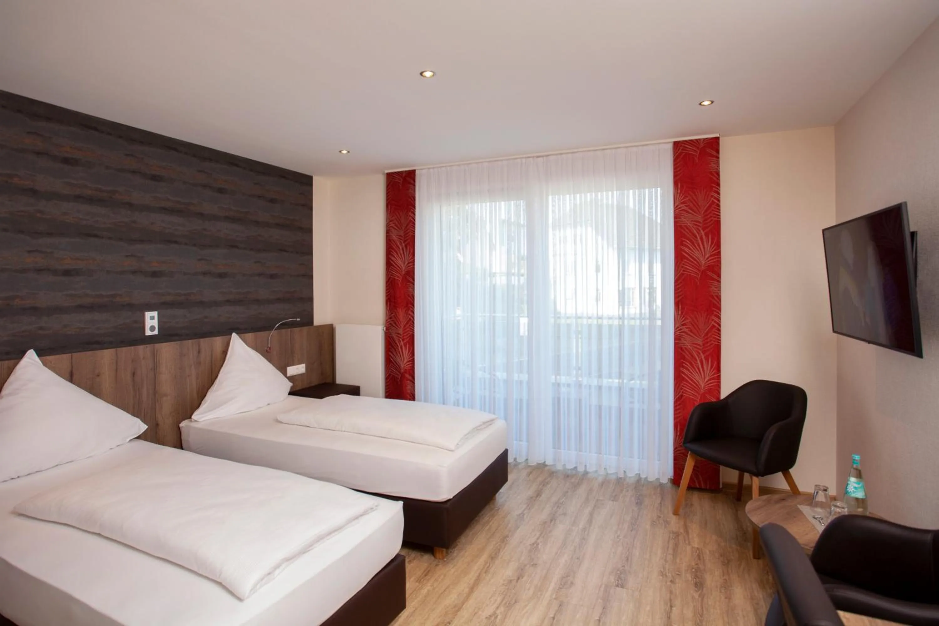 Bedroom, Bed in Haus Hubertus