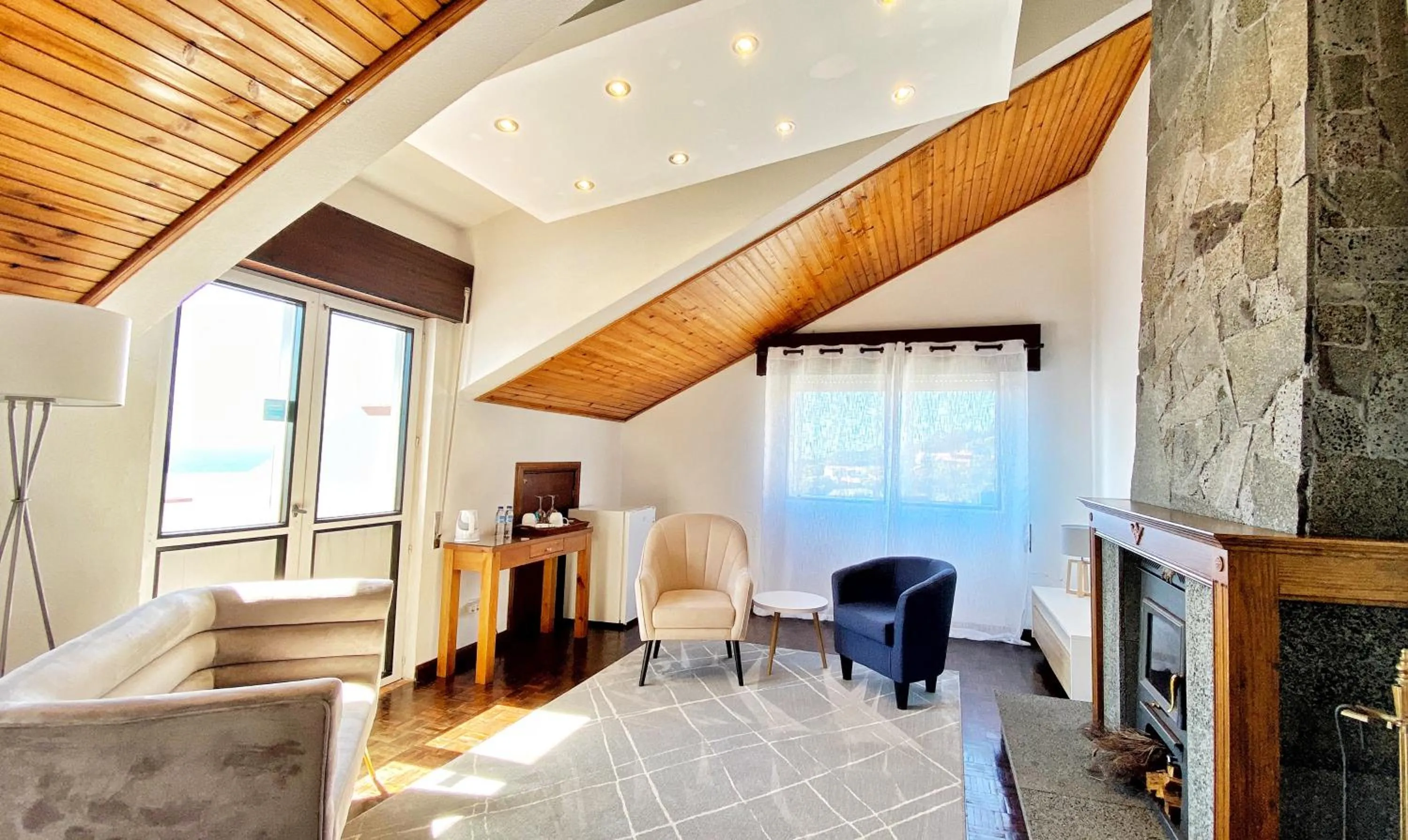 Living room in Miradouro da Papalva Guest House - Pico - Azores