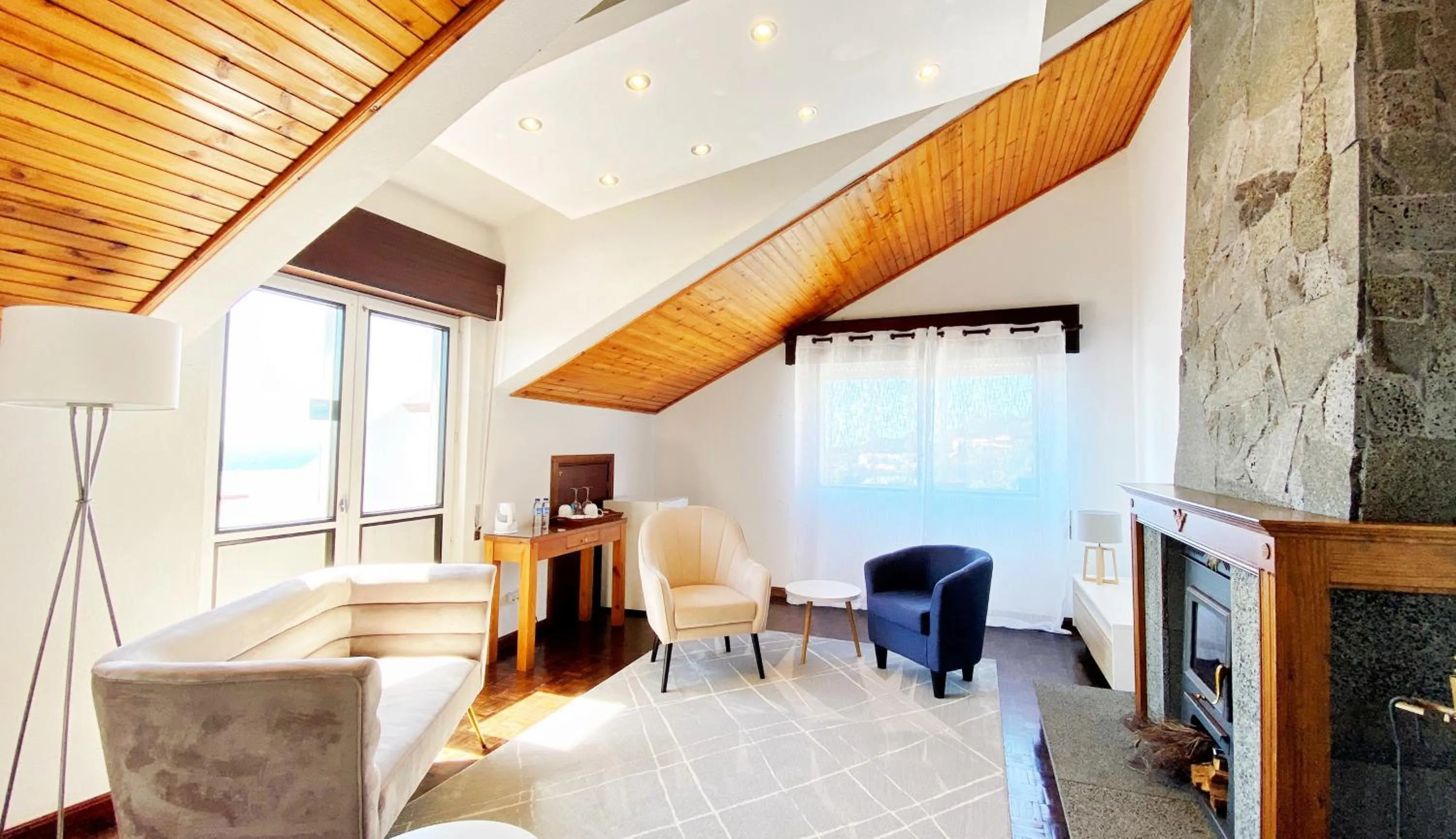 Living room in Miradouro da Papalva Guest House - Pico - Azores