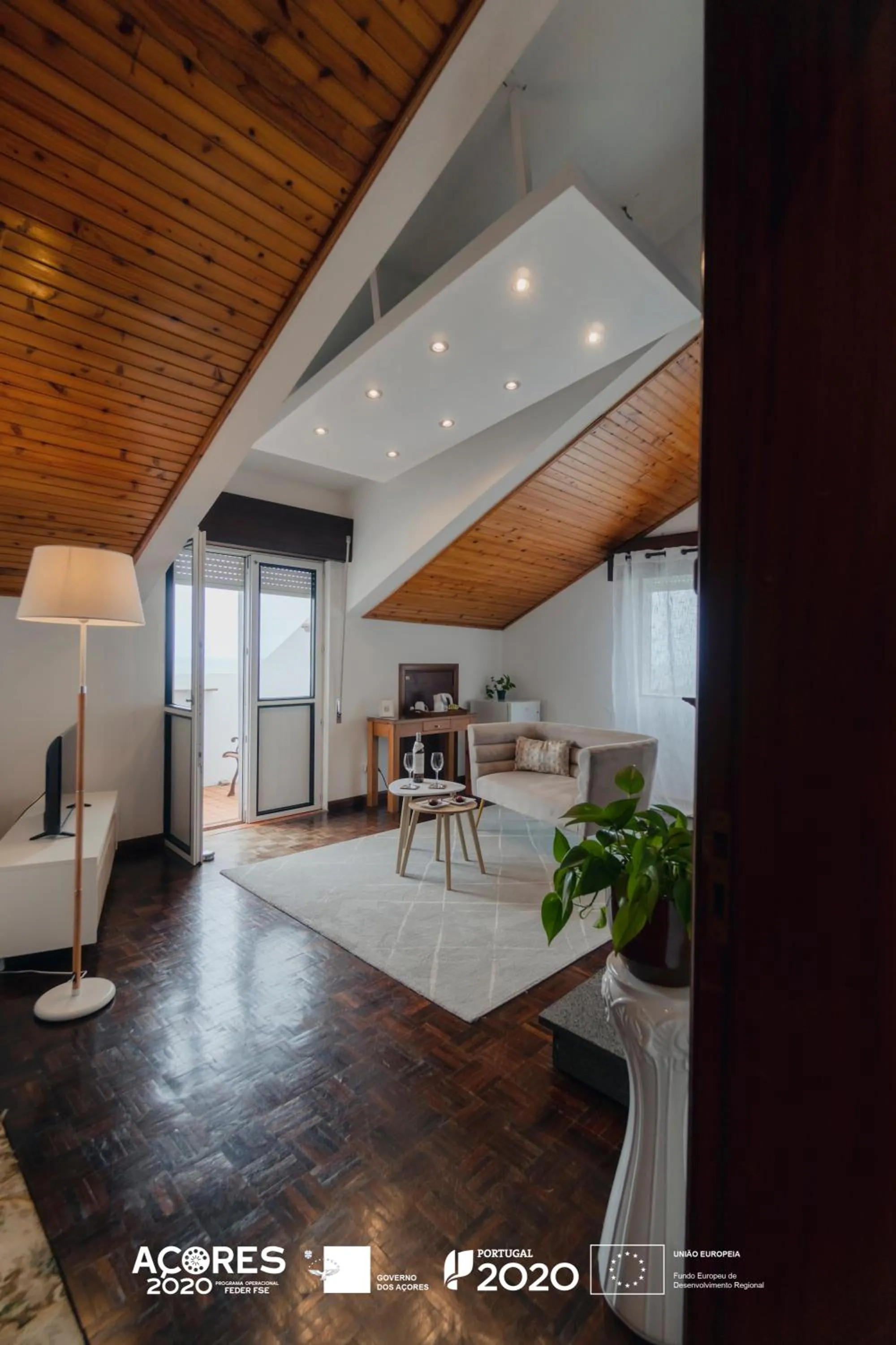 Seating area in Miradouro da Papalva Guest House - Pico - Azores