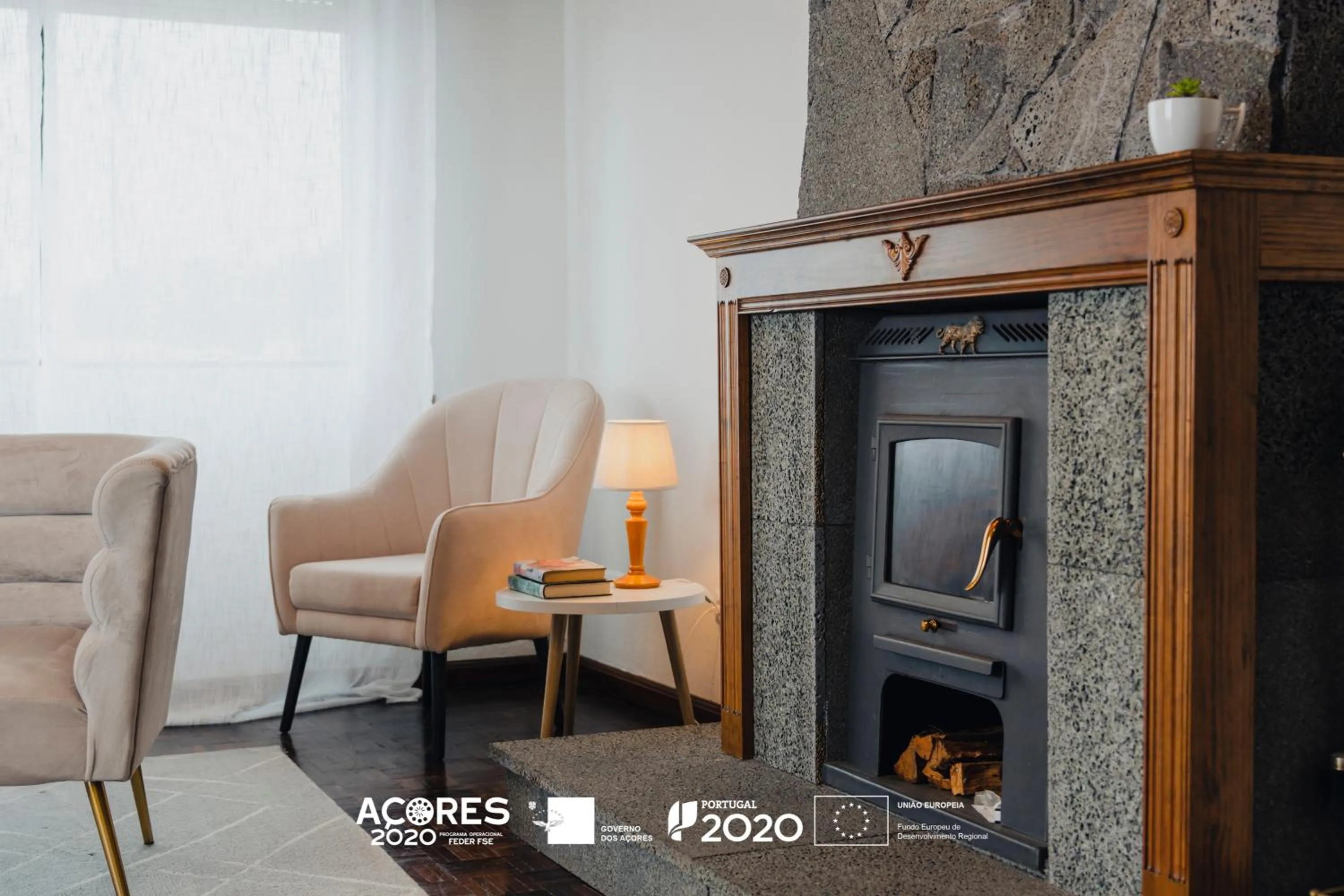 Communal lounge/ TV room in Miradouro da Papalva Guest House - Pico - Azores