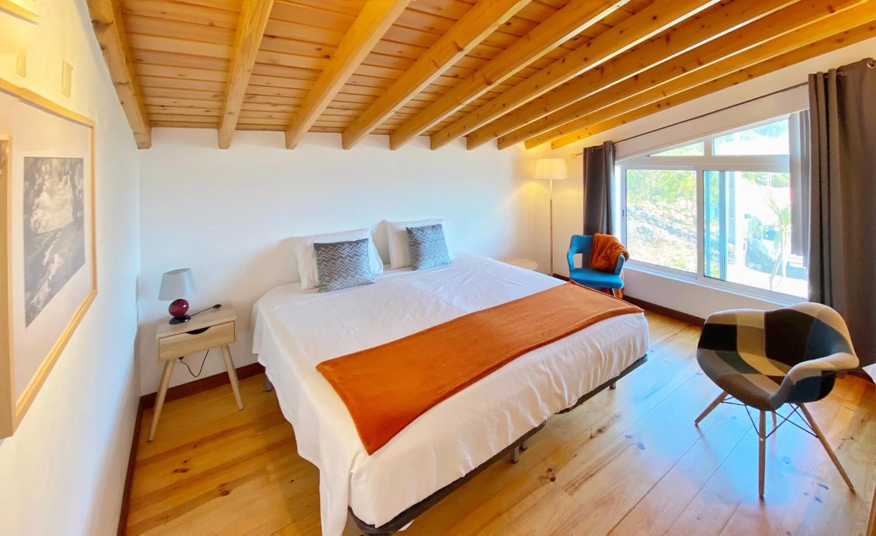 Bed in Miradouro da Papalva Guest House - Pico - Azores