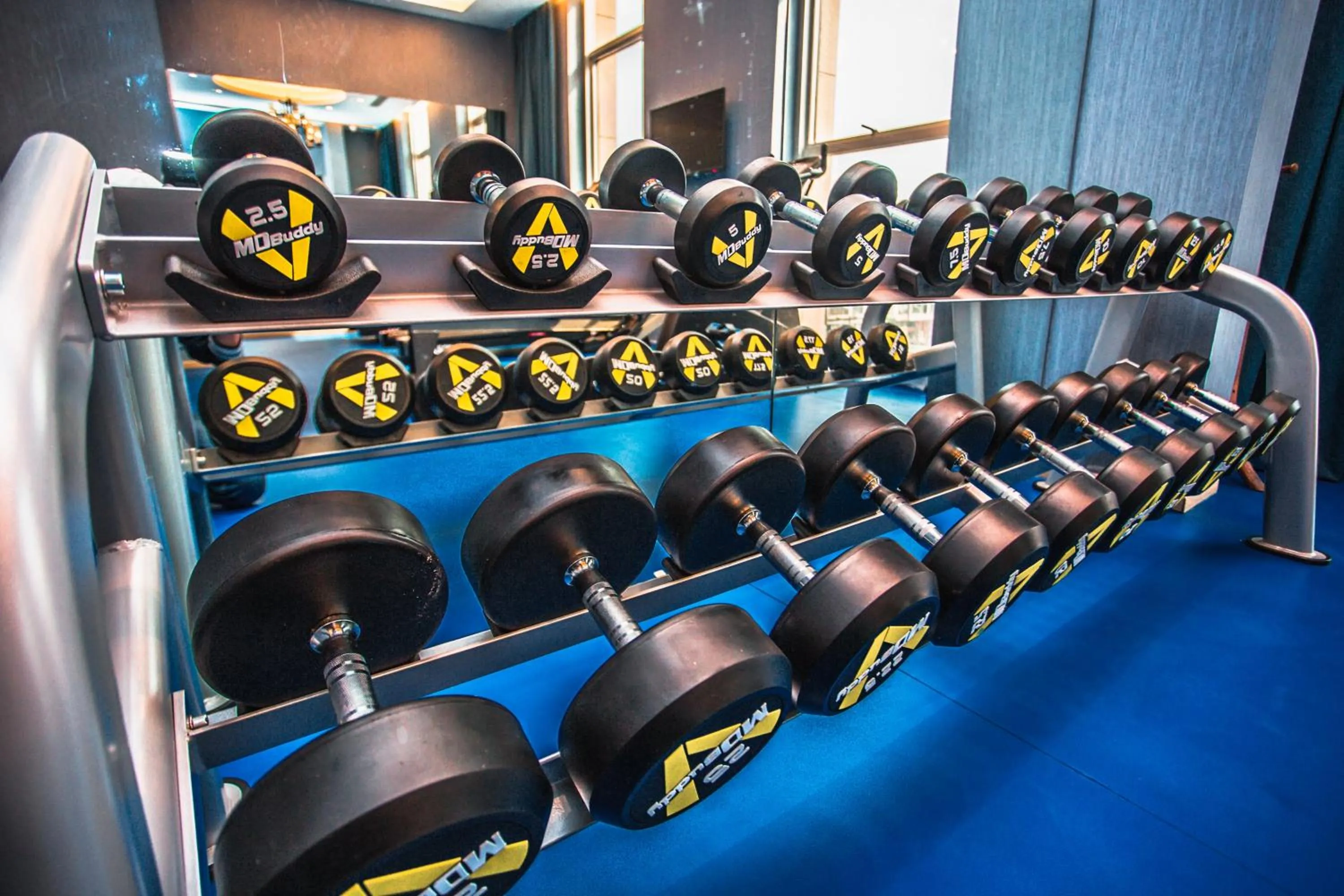 Fitness centre/facilities in Holiday Inn Express Anshan Downtown by IHG