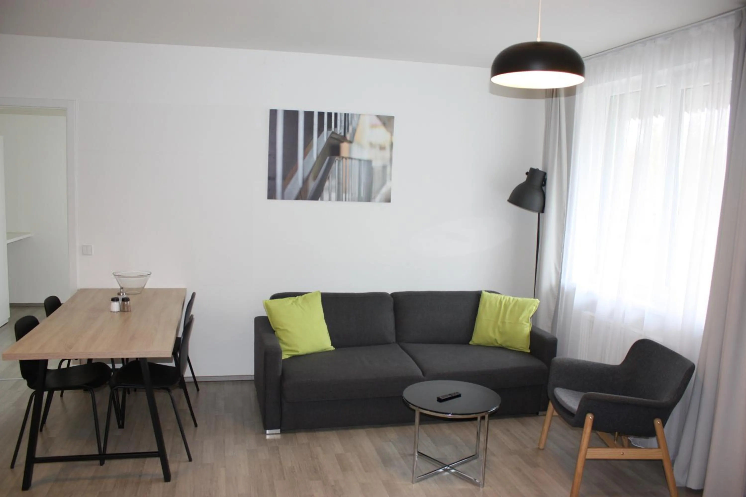 Living room in Lakepark Residence