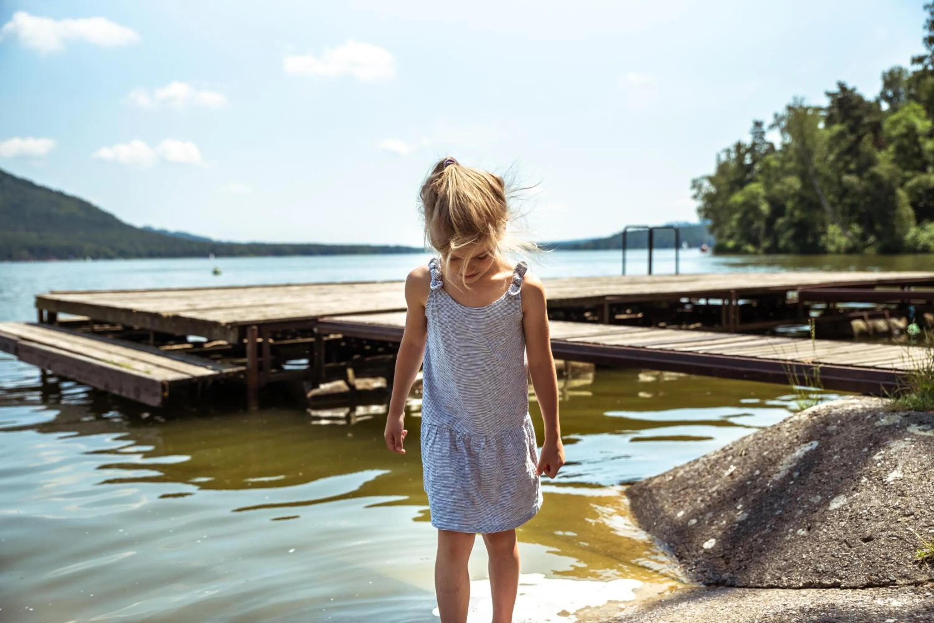Family in Lakepark Residence