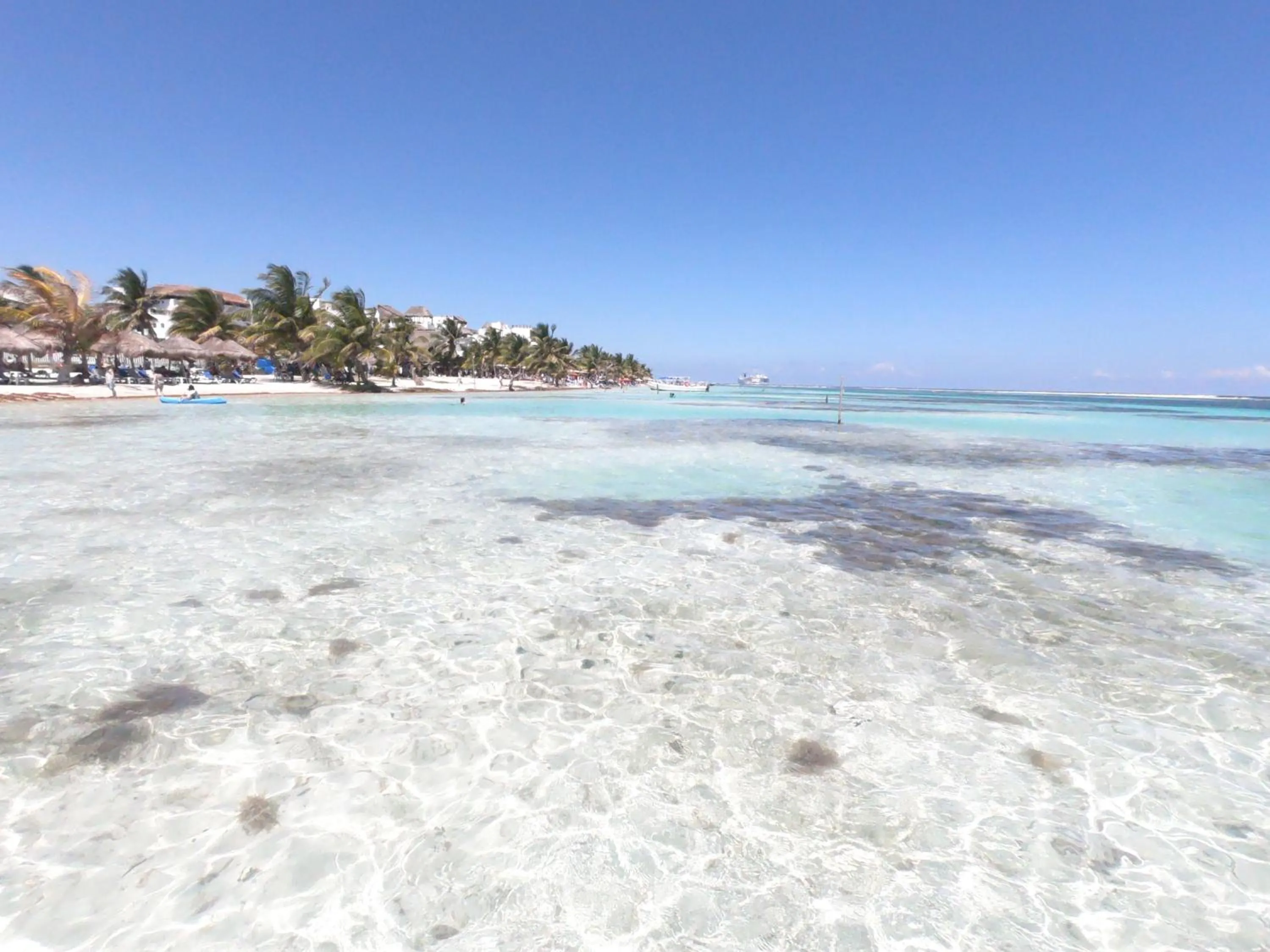 Snorkeling in Palmeras de Mahahual Cabañas