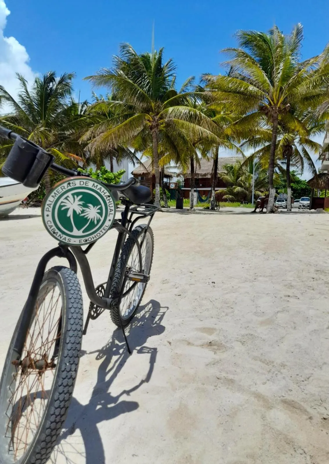 Cycling in Palmeras de Mahahual Cabañas