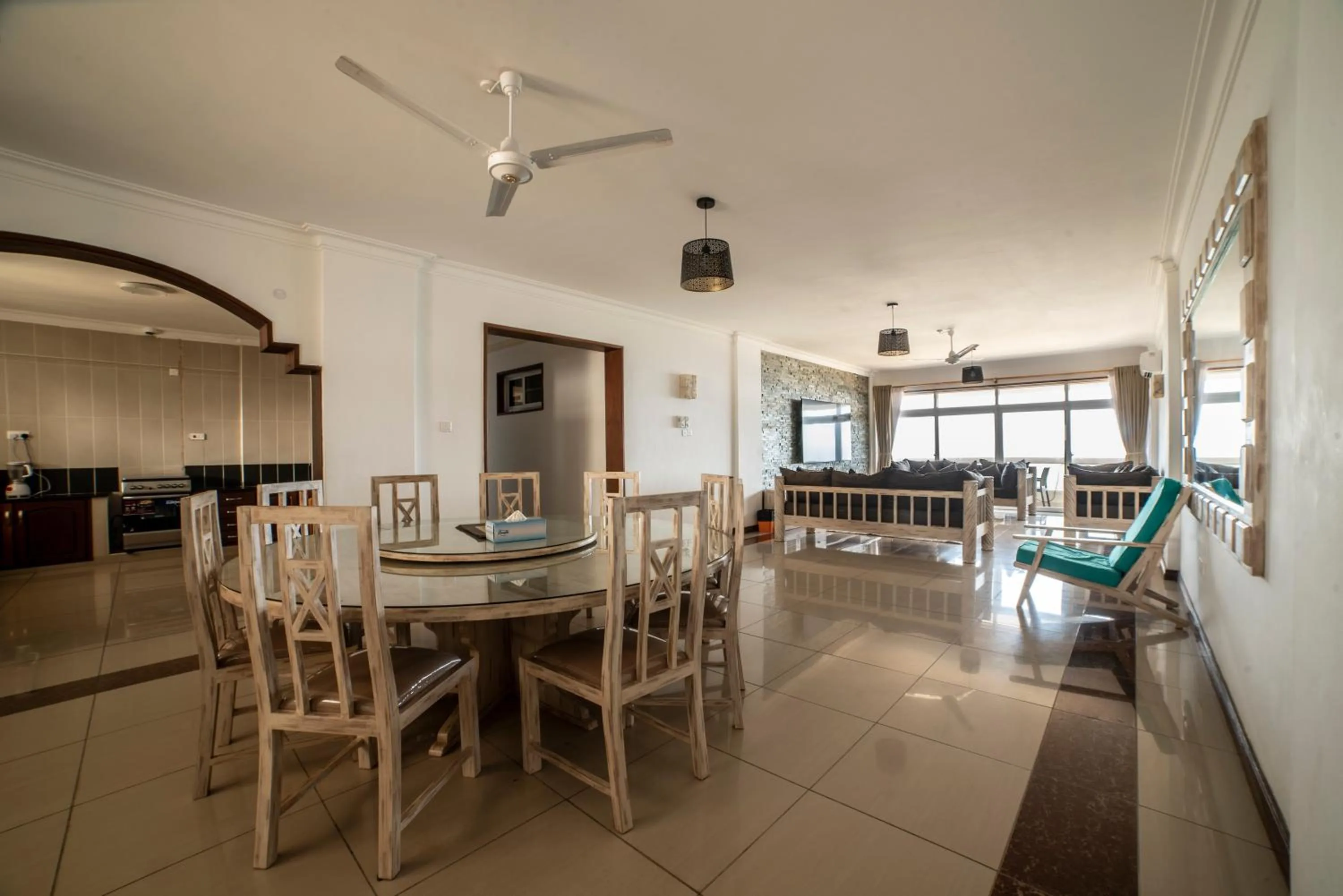 Dining area in Jumeirah Beachfront