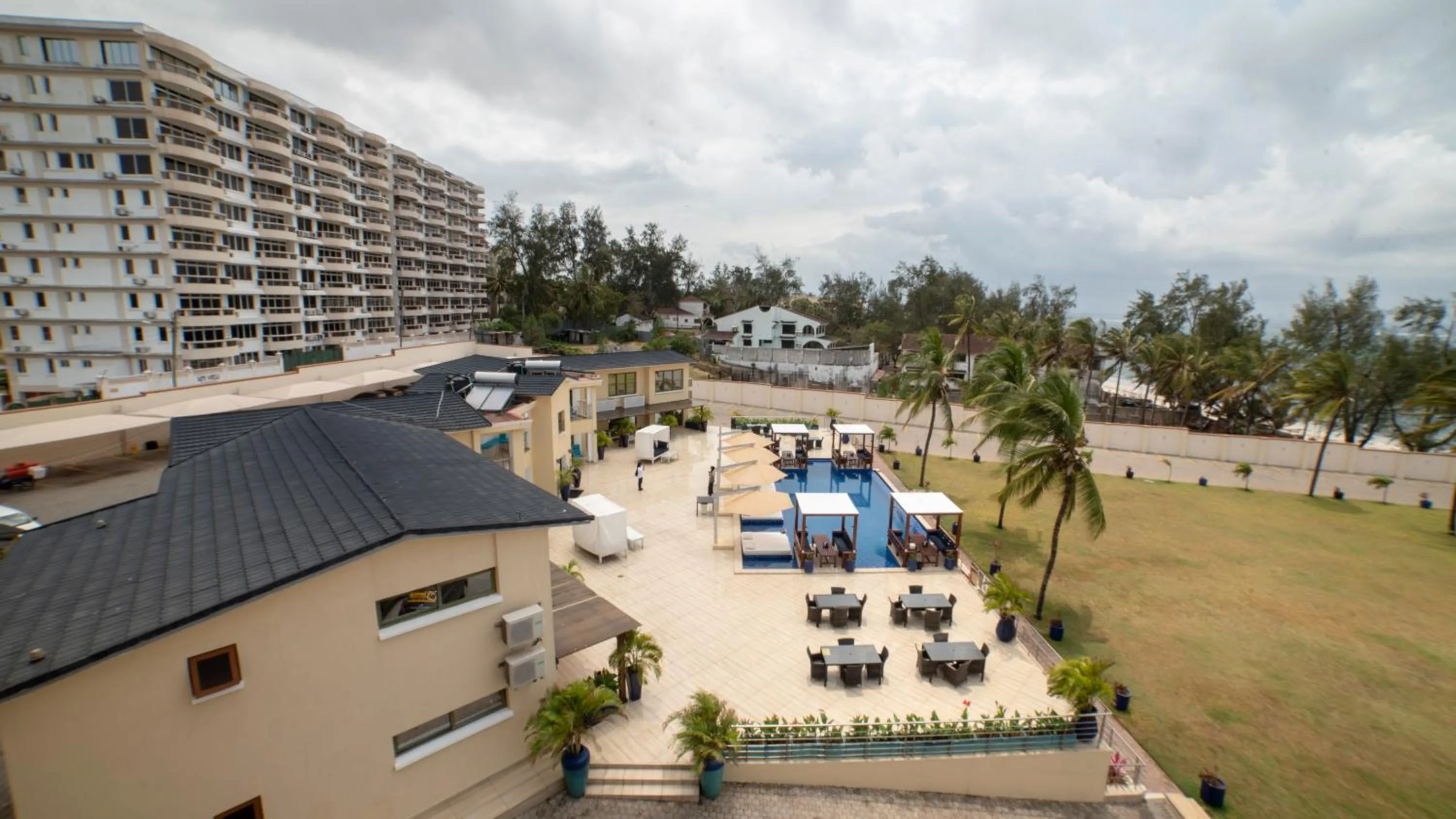 Bird's eye view in Jumeirah Beachfront