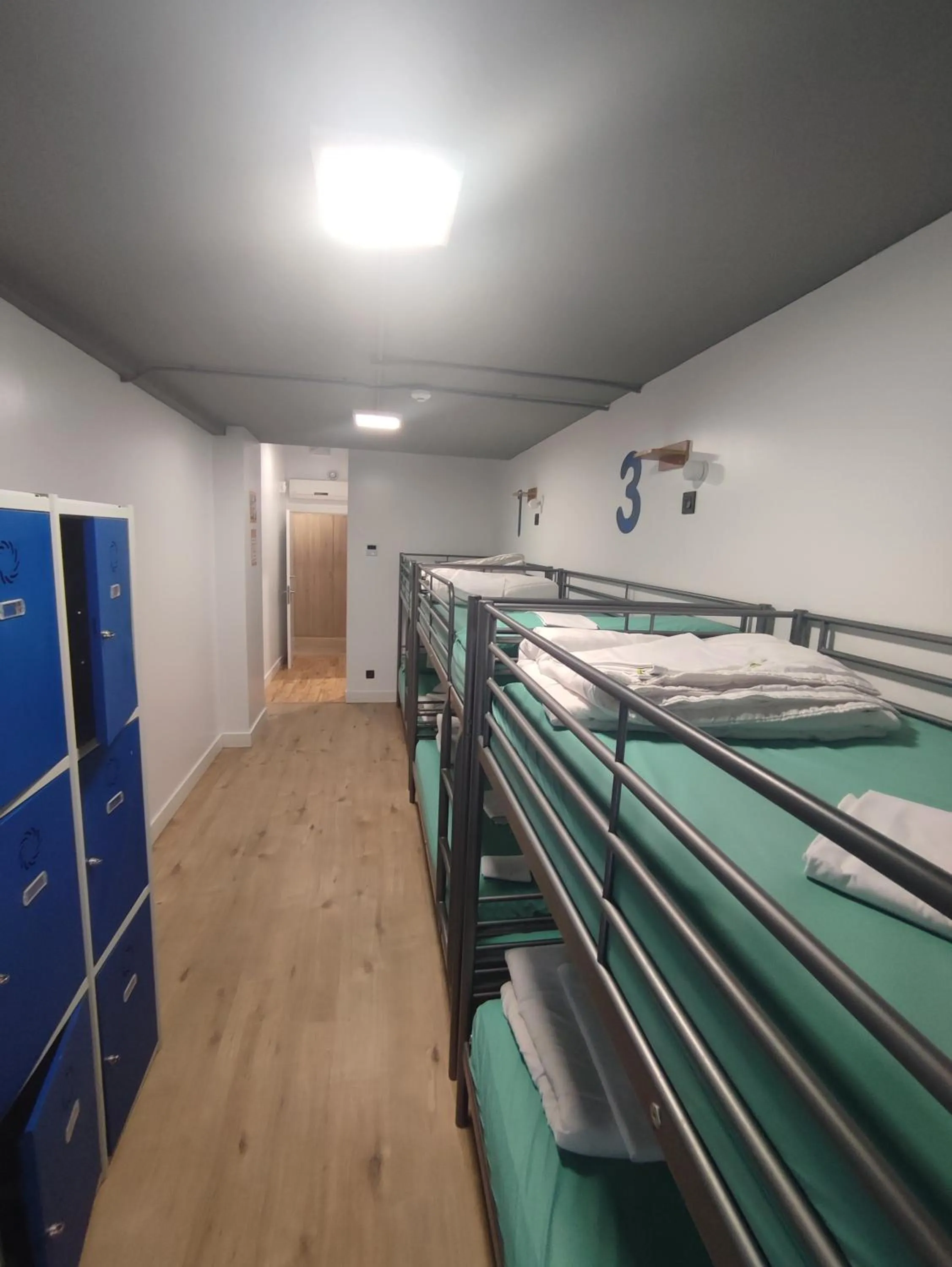 Decorative detail, Bed in Bilbao Metropolitan Hostel by Bossh! Hotels