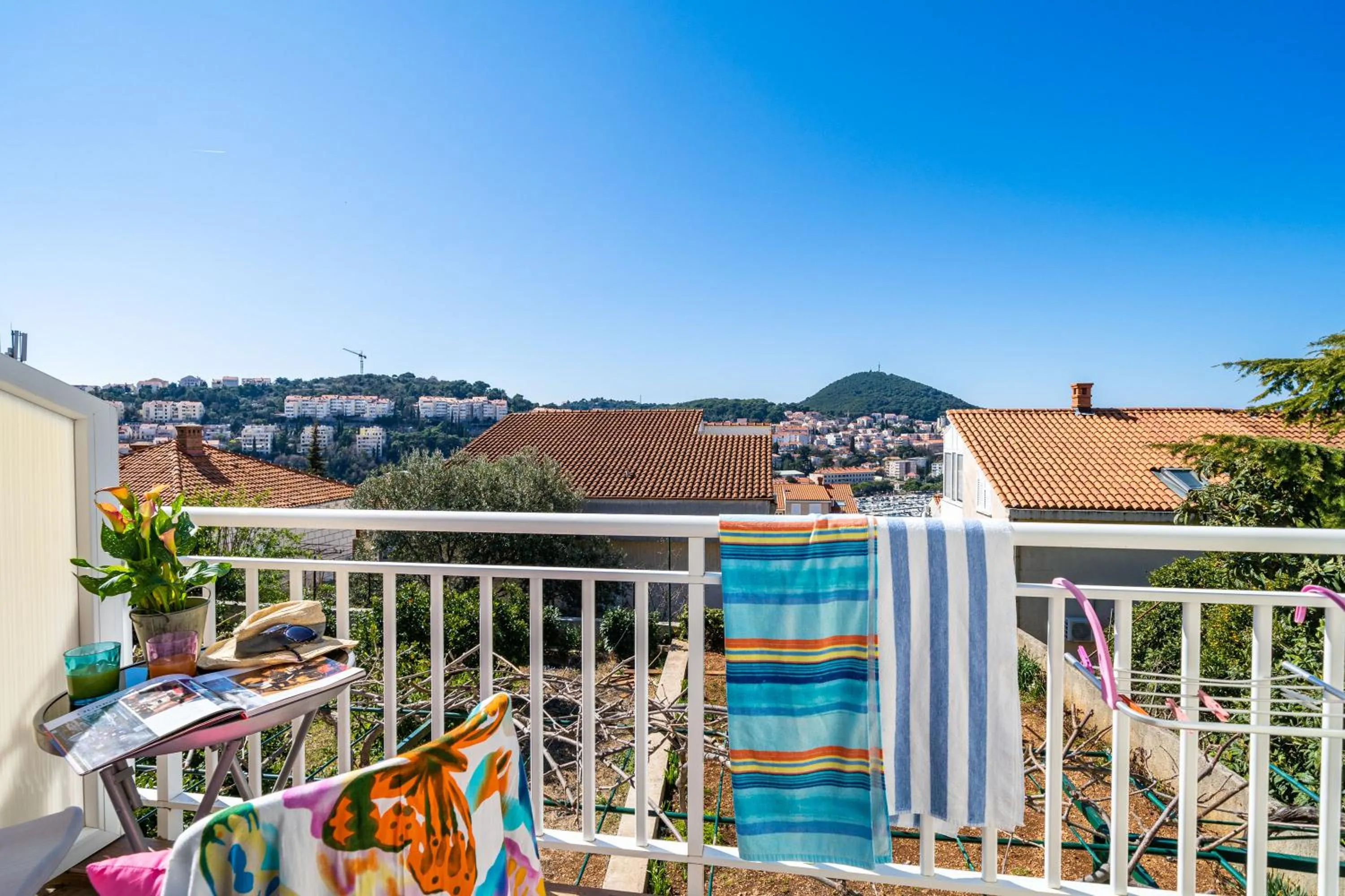 Balcony/Terrace in Jele Rooms