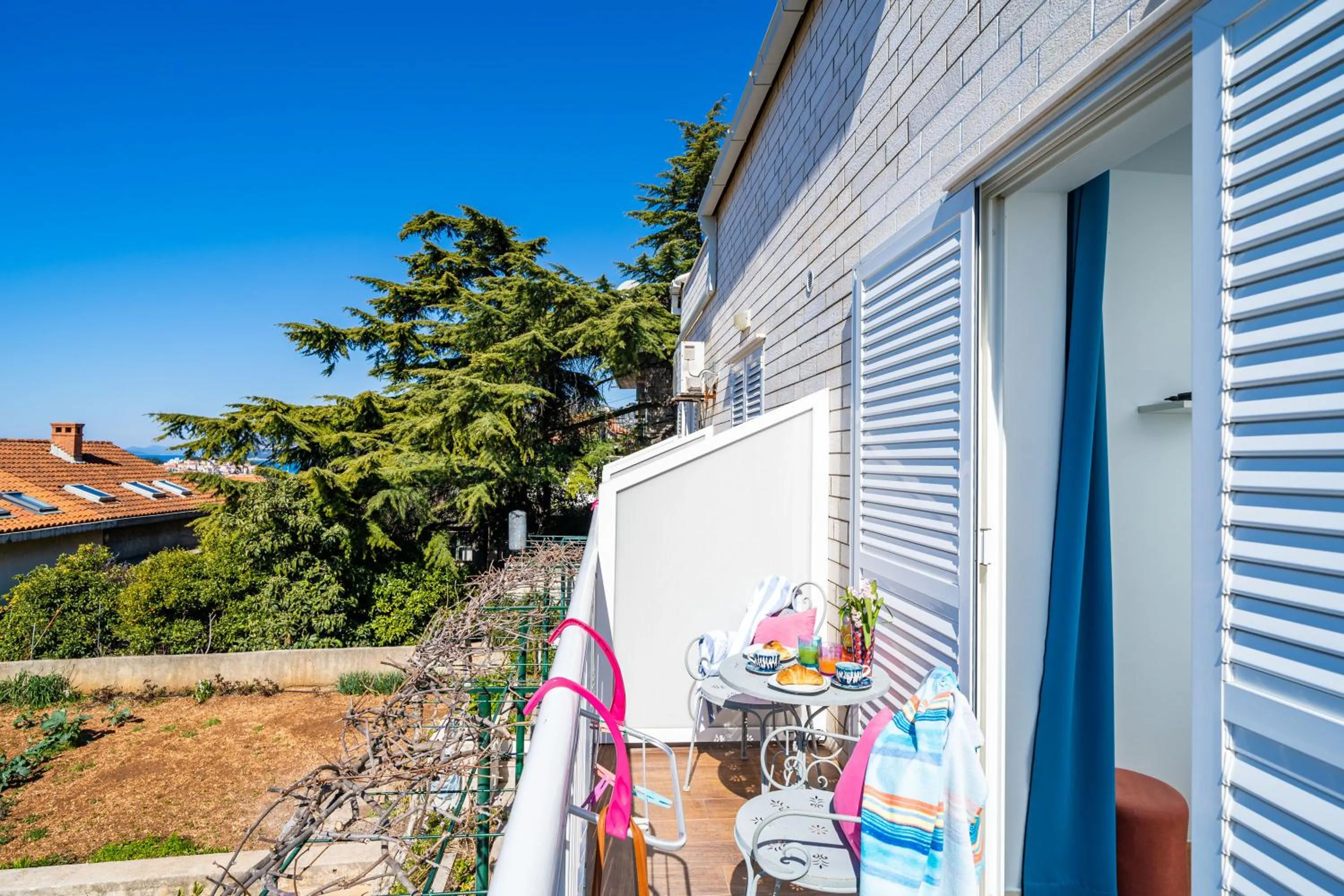 Balcony/Terrace in Jele Rooms
