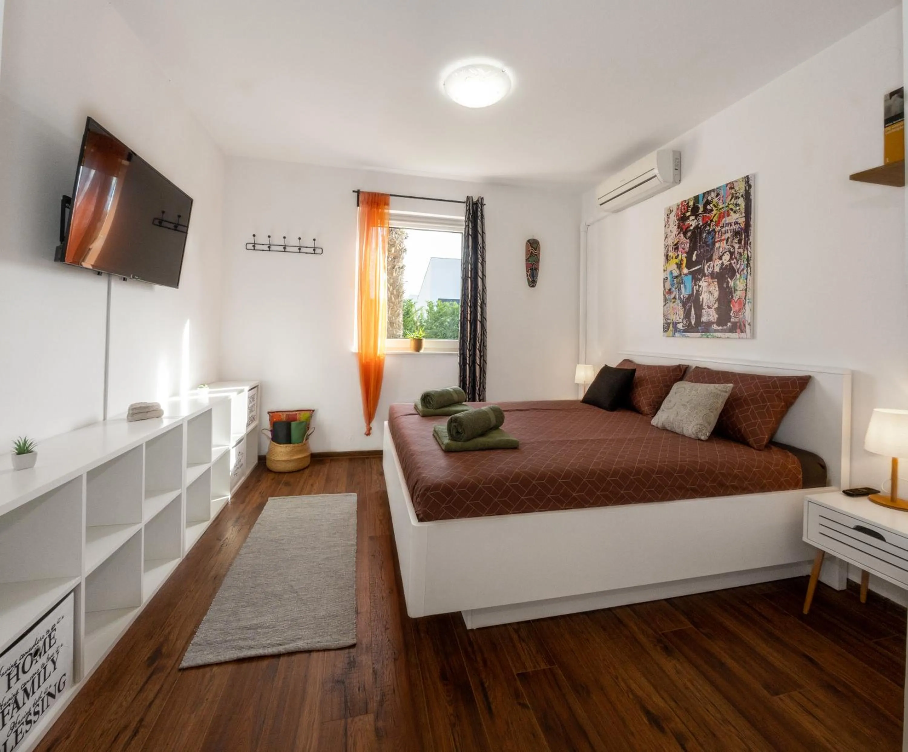Bedroom, Bed in Casa Zen