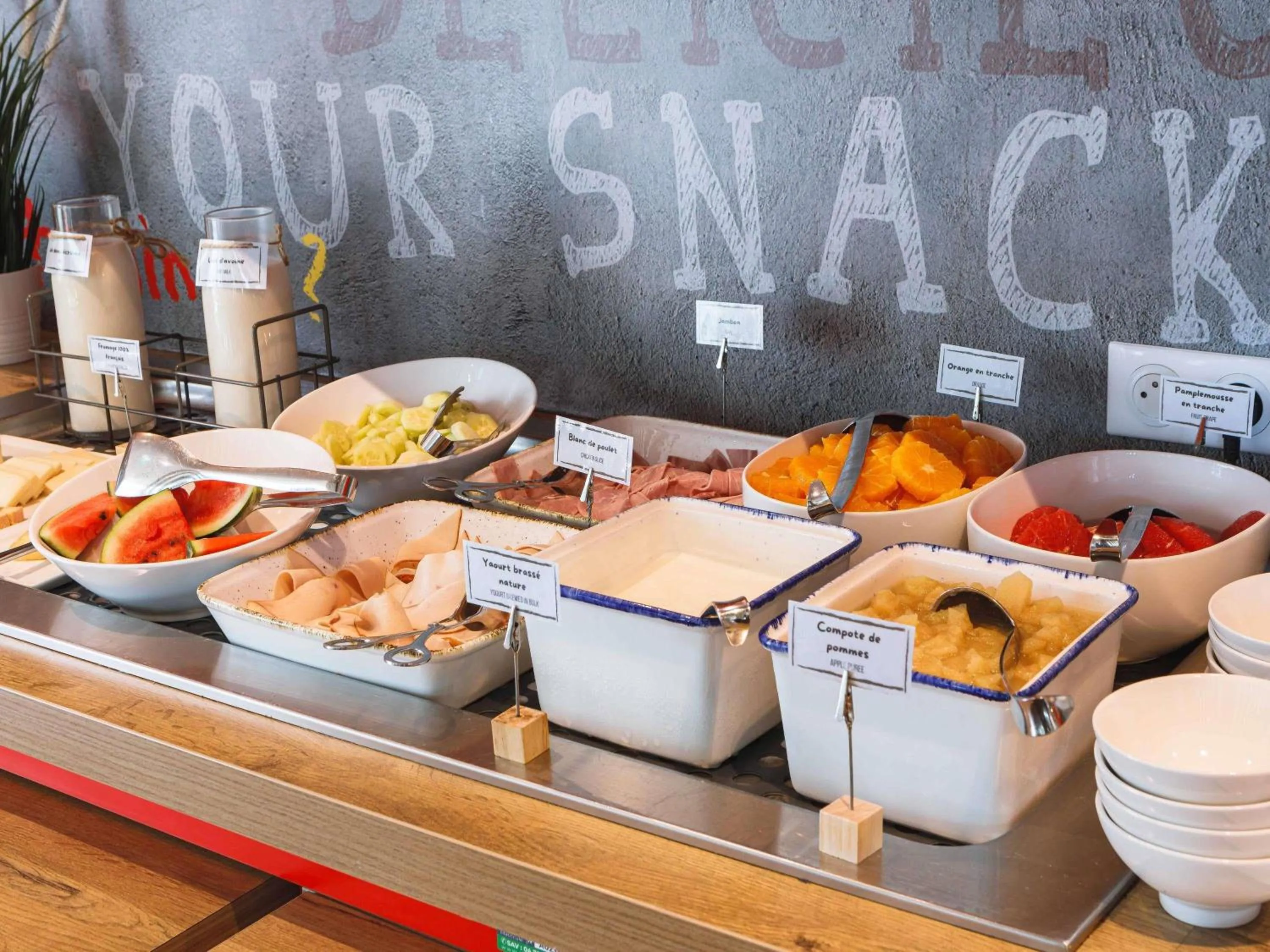 Breakfast in ibis Lyon Carre De Soie