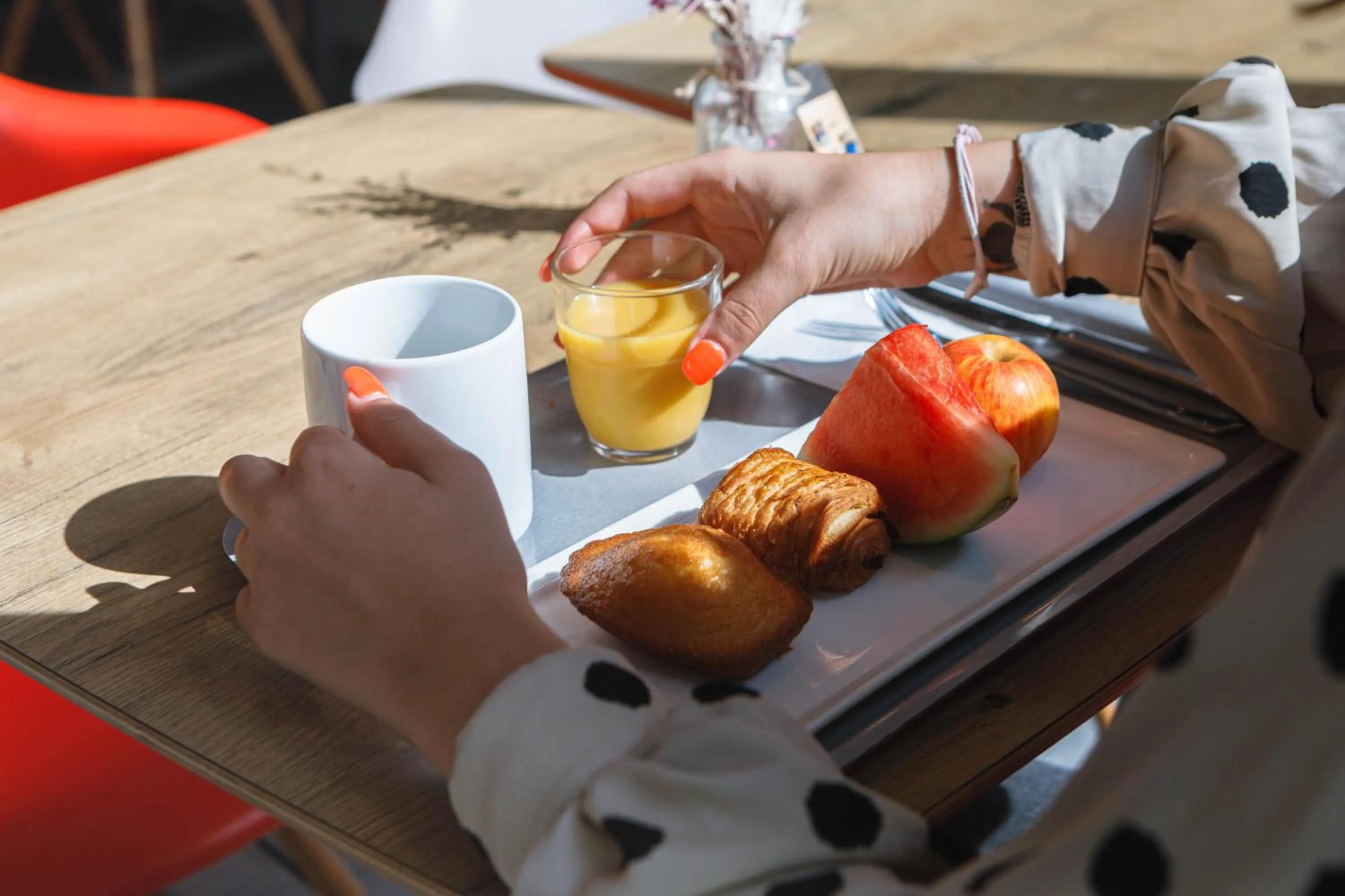 Breakfast in ibis Lyon Carre De Soie