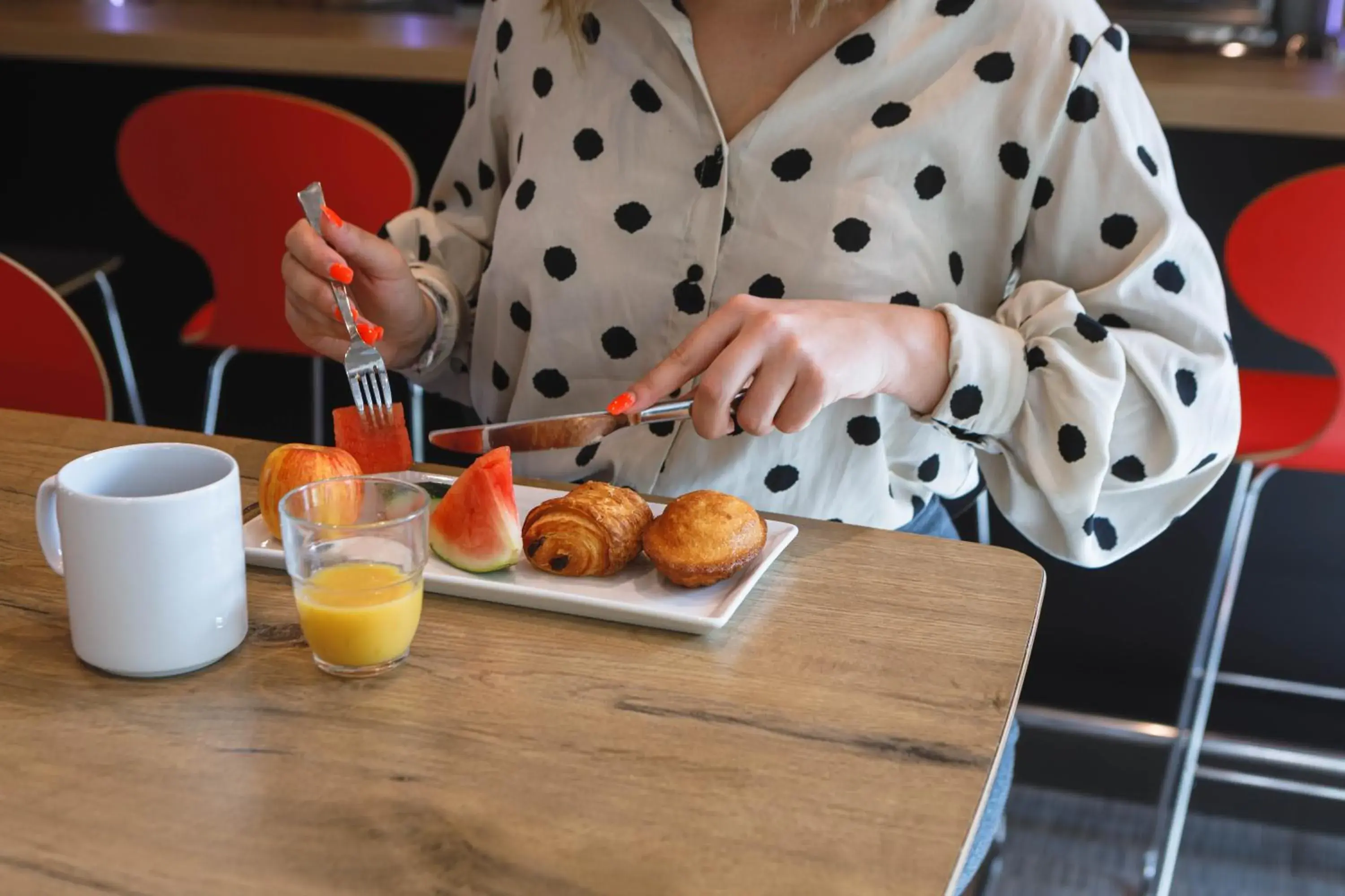 Breakfast in ibis Lyon Carre De Soie Breakfast in ibis Lyon Carre De Soie