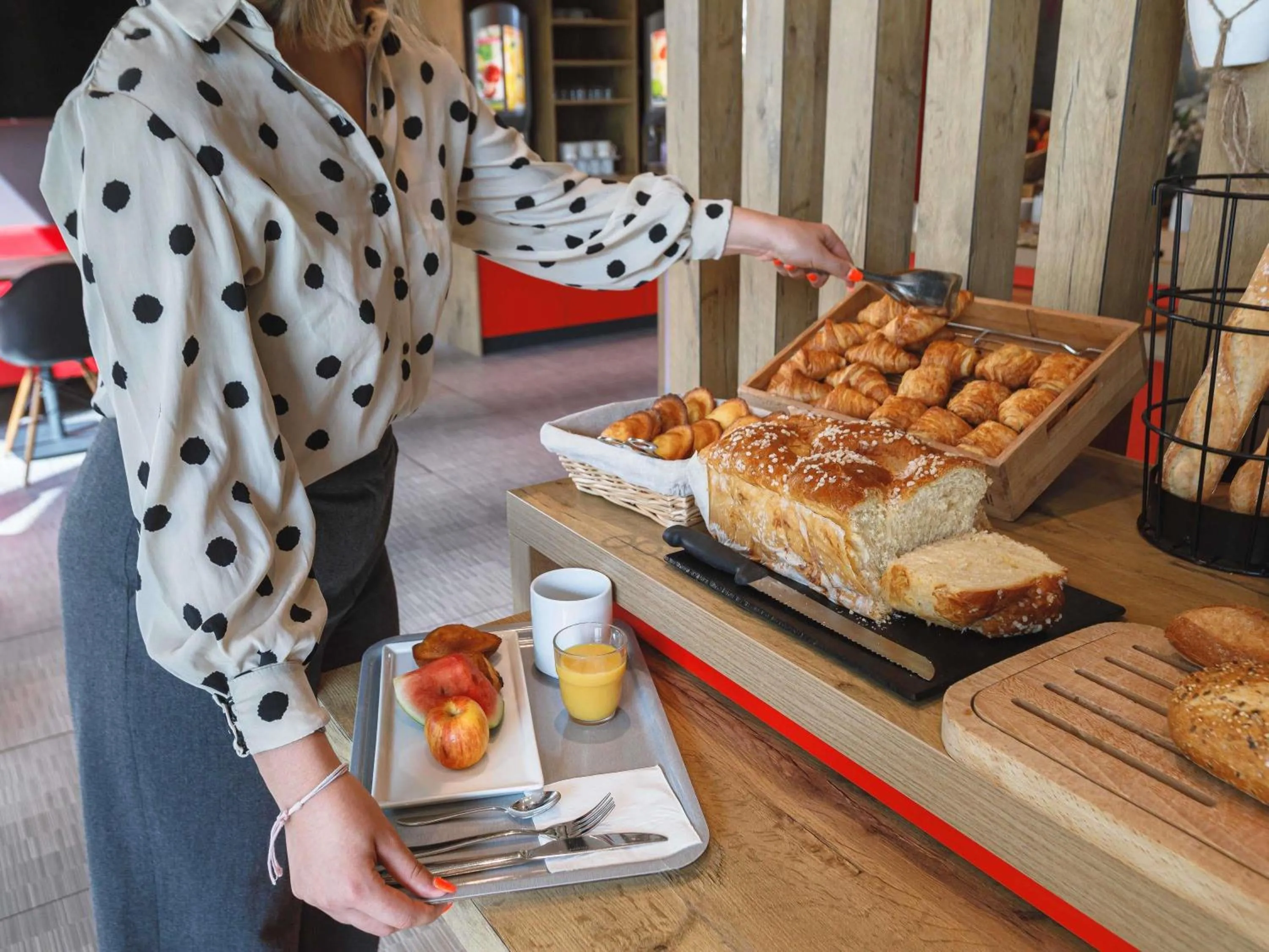 Breakfast in ibis Lyon Carre De Soie