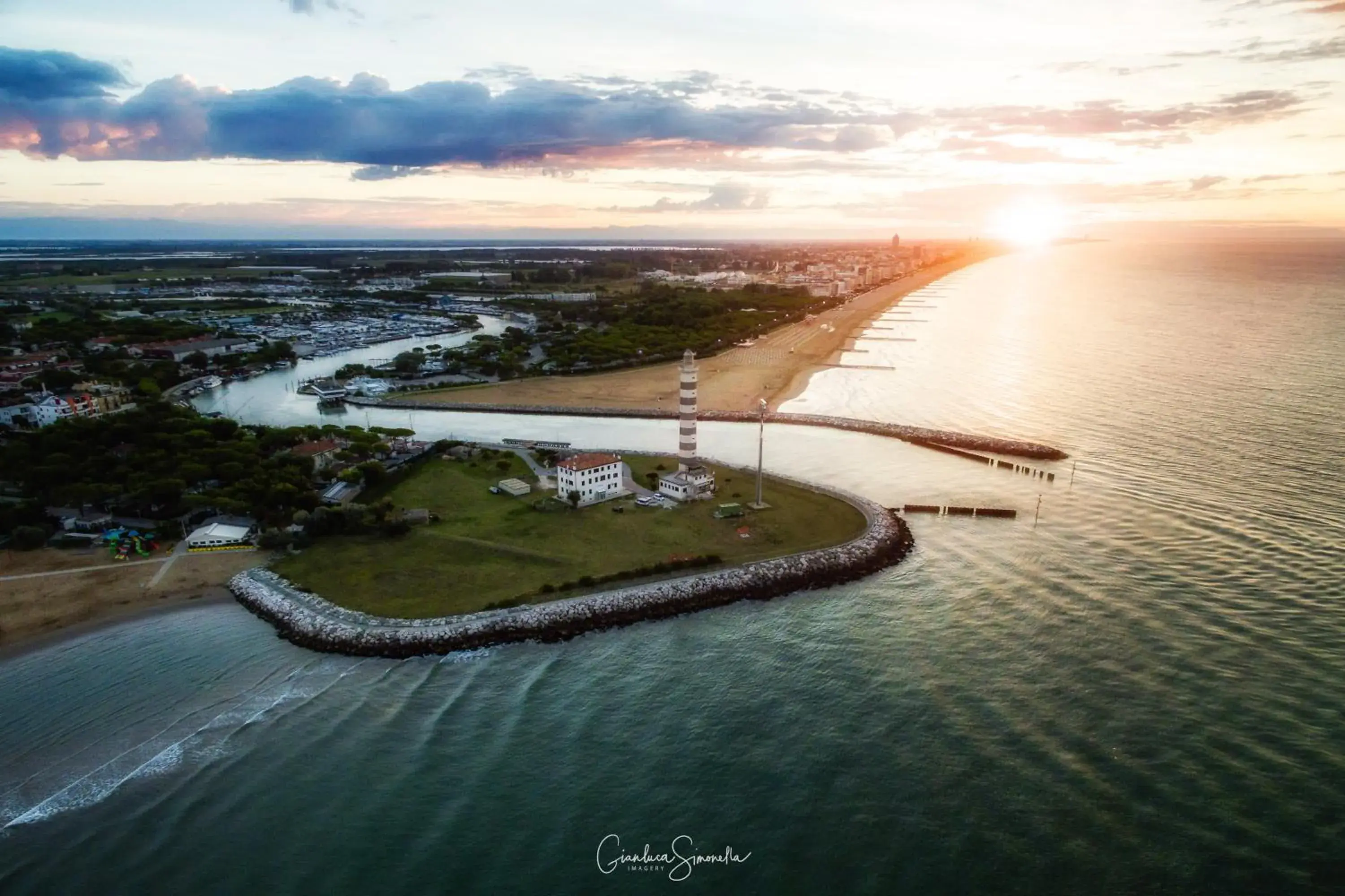 Natural landscape, Bird's-eye View in Hotel Anny