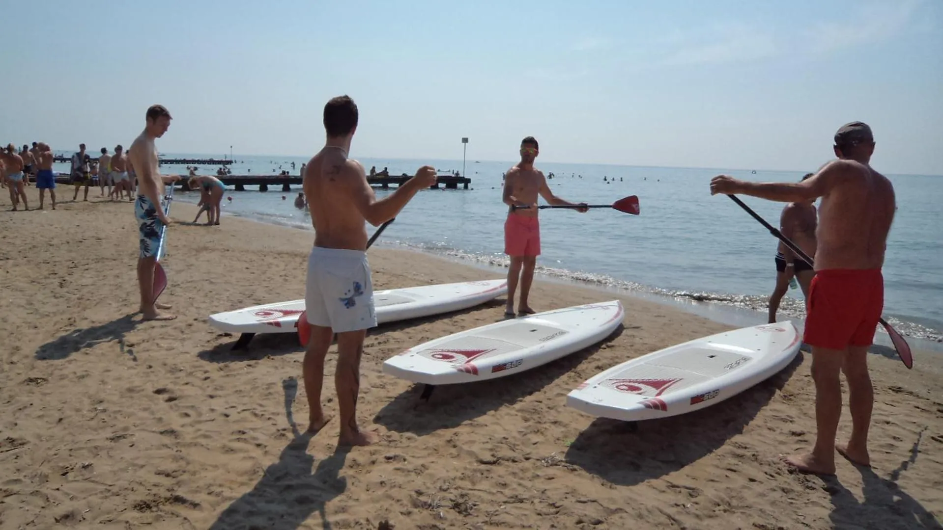 Windsurfing in Hotel Anny