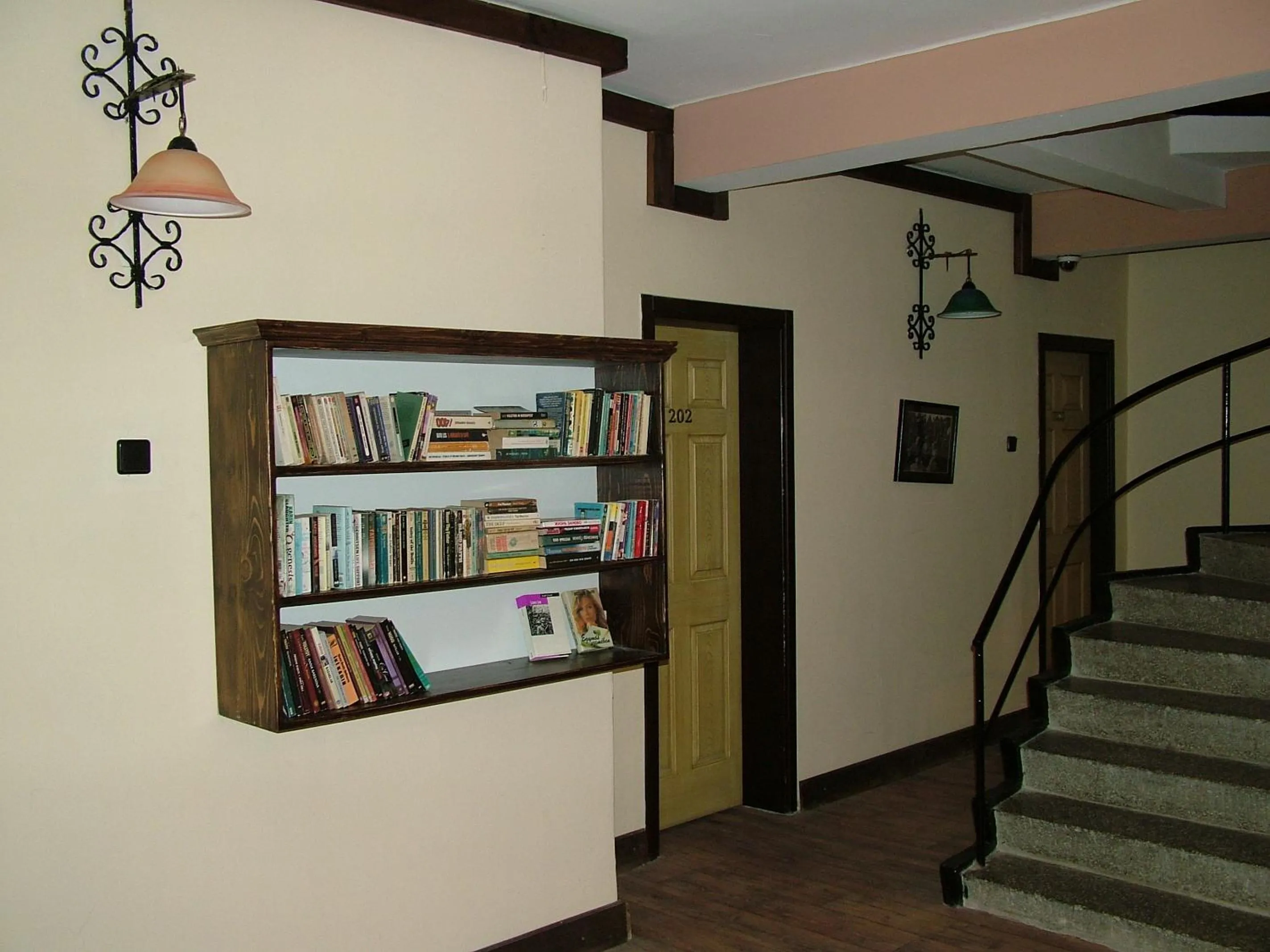 Library in Ladies Beach Hotel