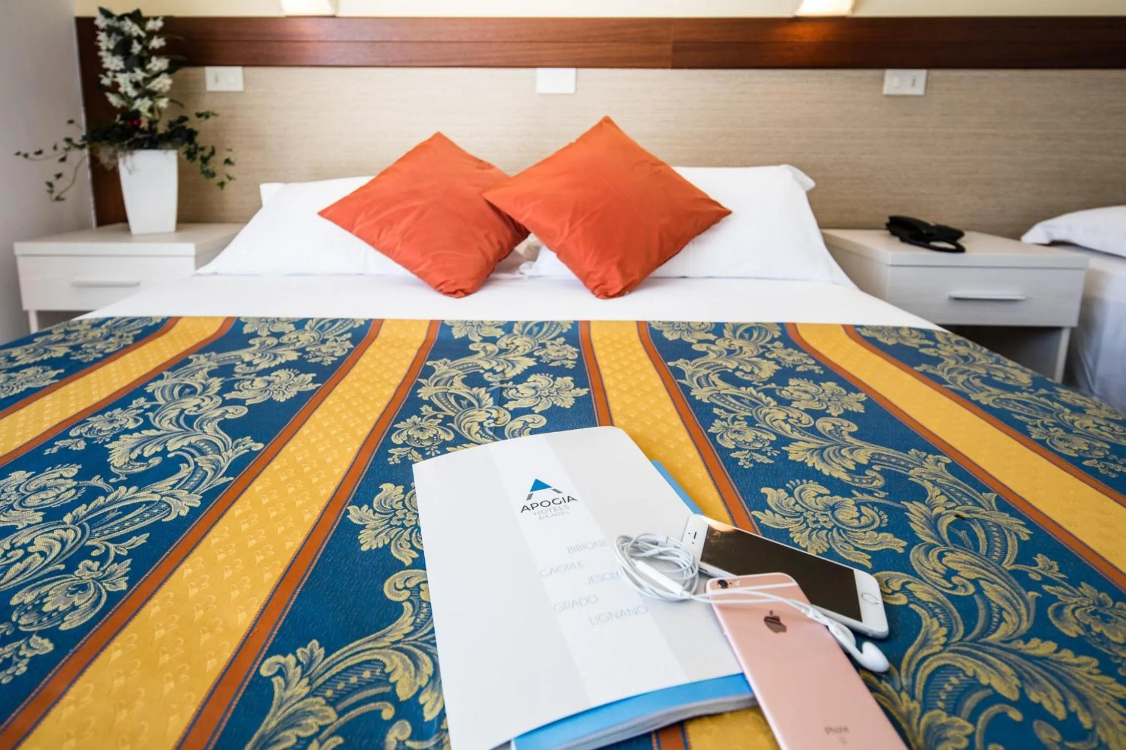 Bed in Hotel Bettina